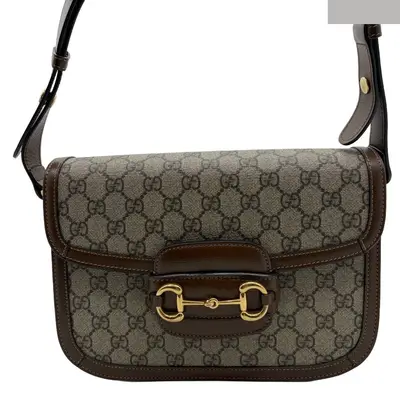 GG Canvas (Bag) Horsebit Shoulder Bag