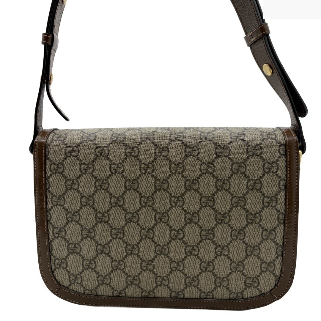 GG Canvas (Bag) Horsebit Shoulder Bag — view 2