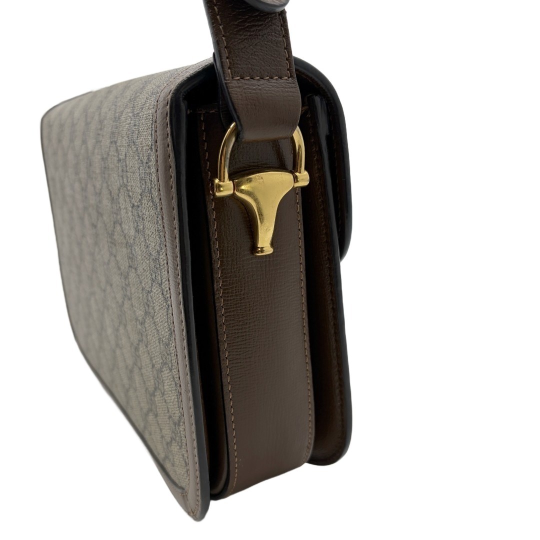 GG Canvas (Bag) Horsebit Shoulder Bag — view 3