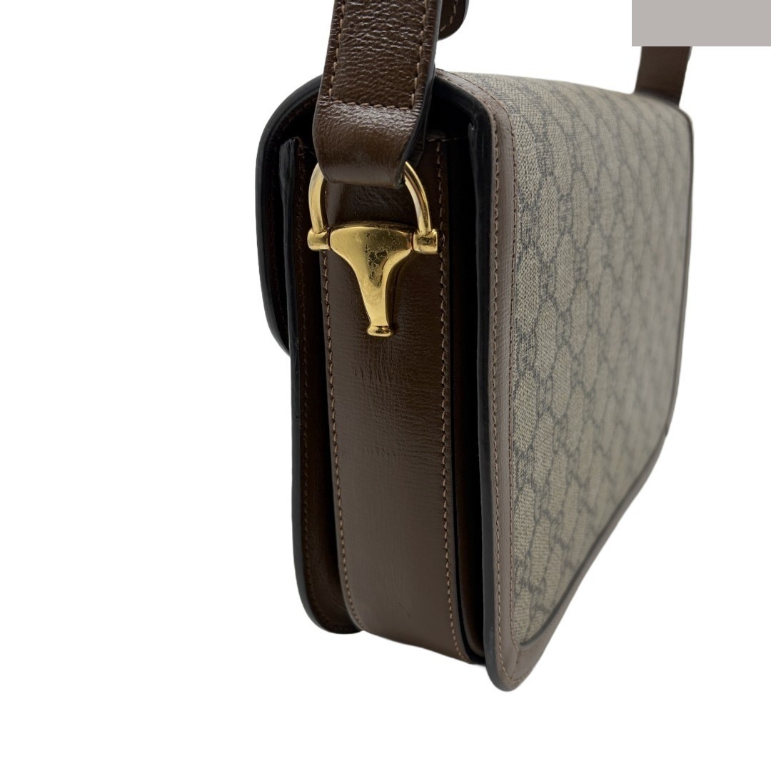 GG Canvas (Bag) Horsebit Shoulder Bag — view 4