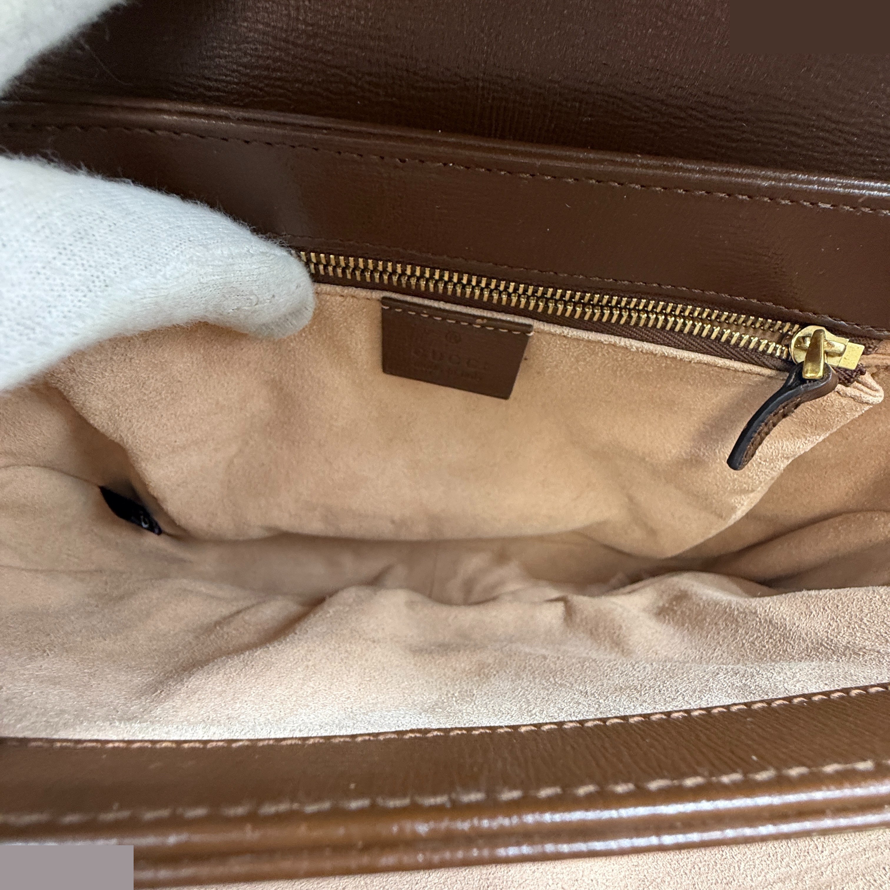 GG Canvas (Bag) Horsebit Shoulder Bag — view 9