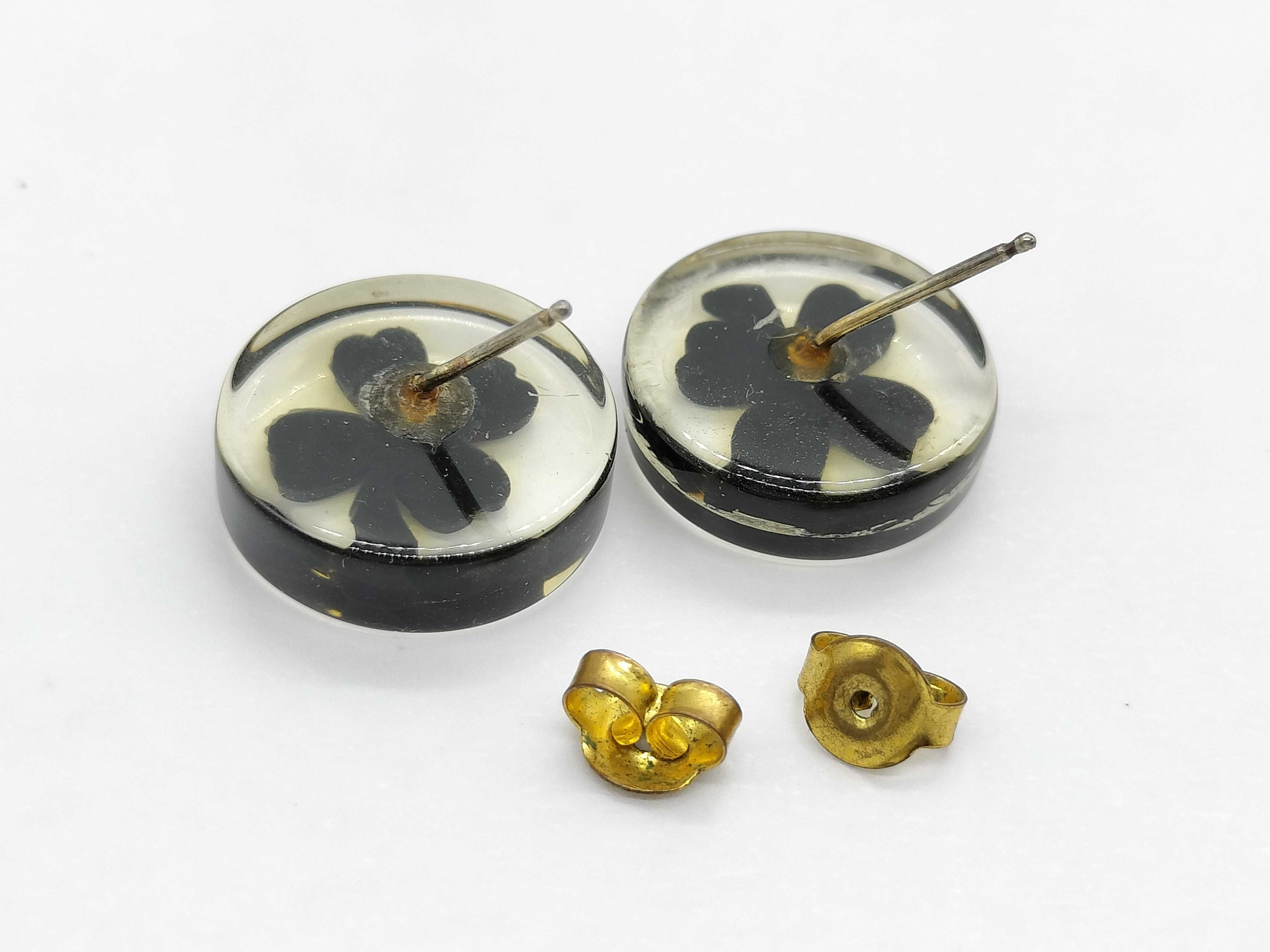 Coco Mark Earrings, Coco Clover Earrings — view 3