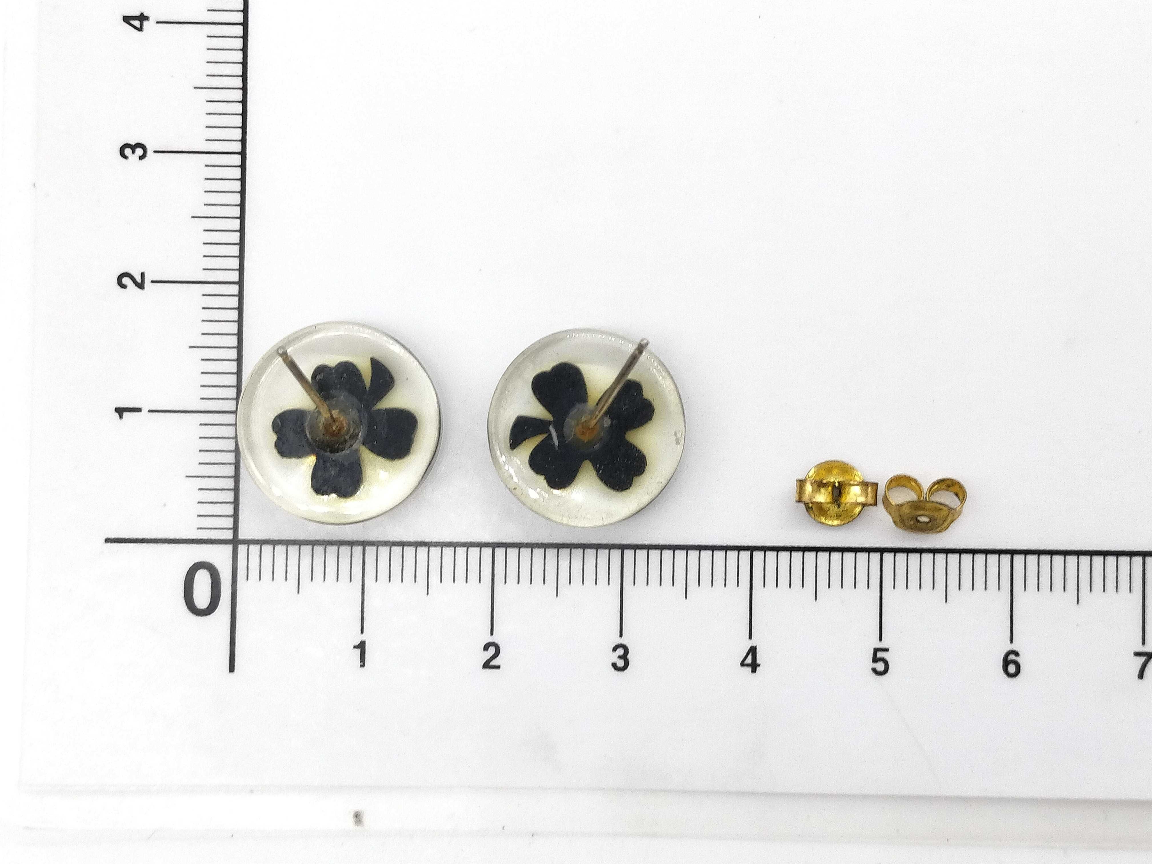 Coco Mark Earrings, Coco Clover Earrings — view 6