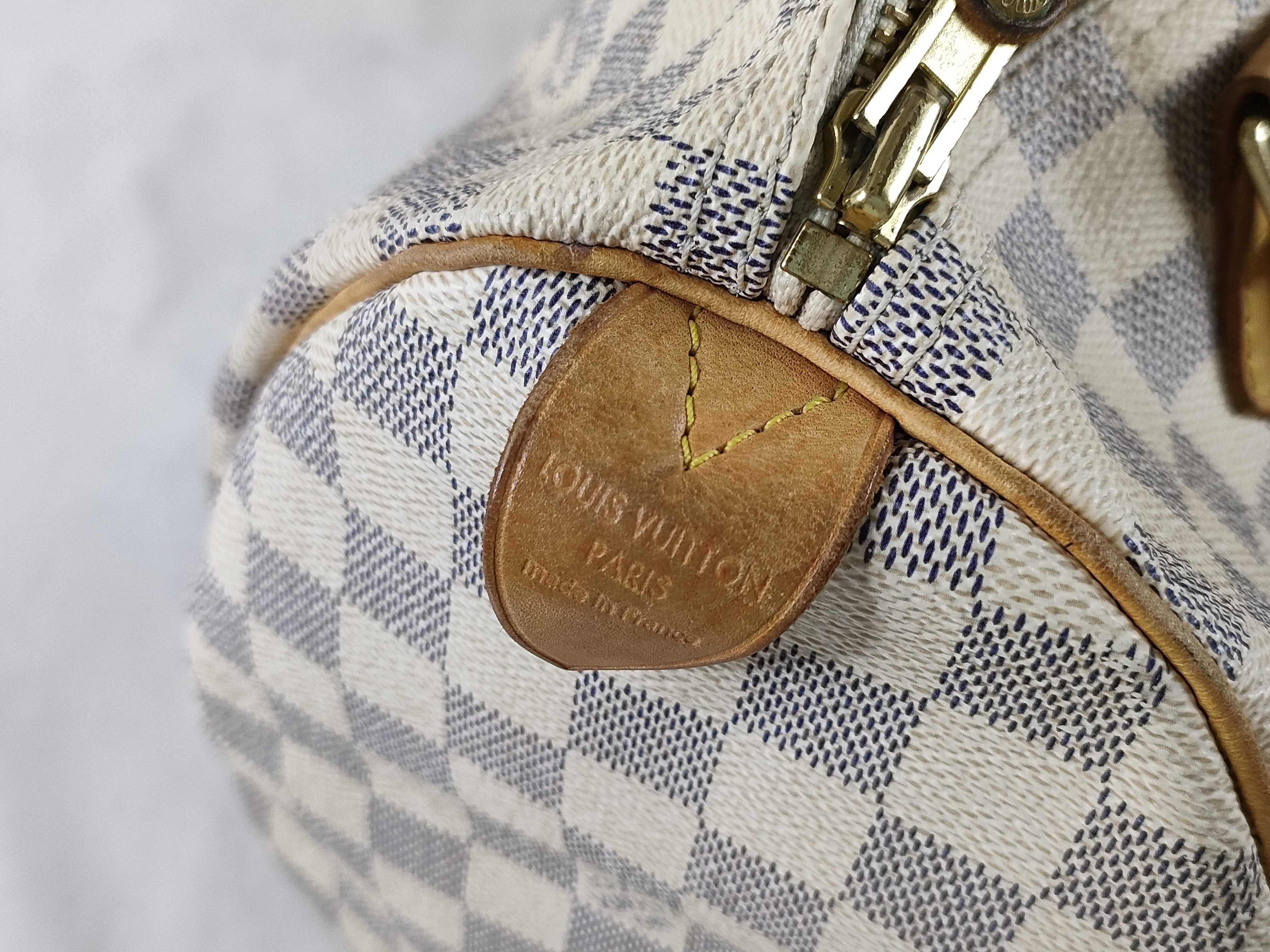 Damier Azur Speedy 30 N41533 Handbag — view 12