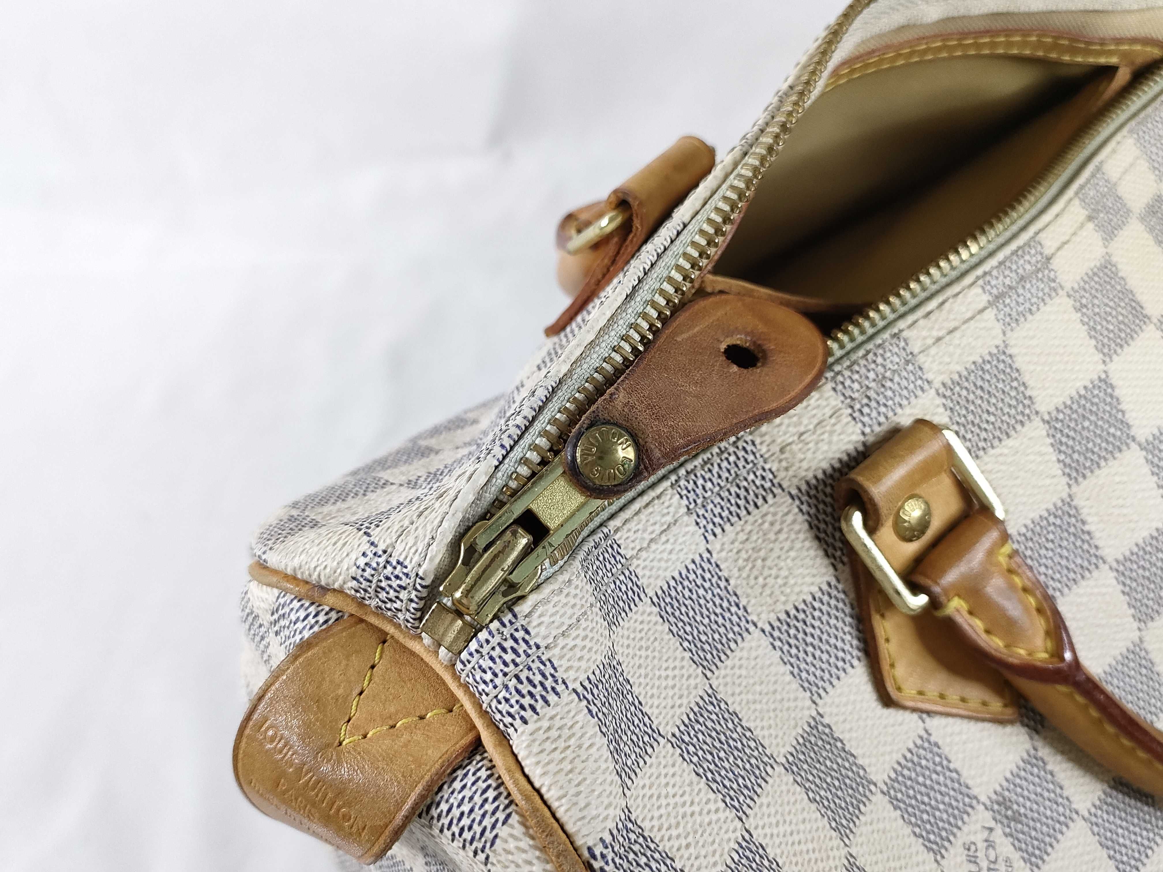 Damier Azur Speedy 30 N41533 Handbag — view 13