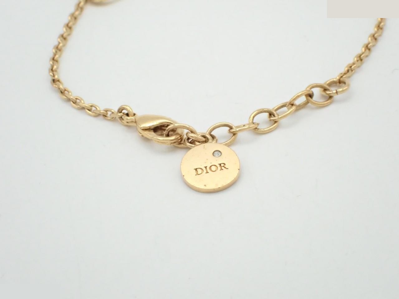 Bracelet, logo motif, gold plated, 4.9g, wrist circumference approximately 18.5cm — view 3