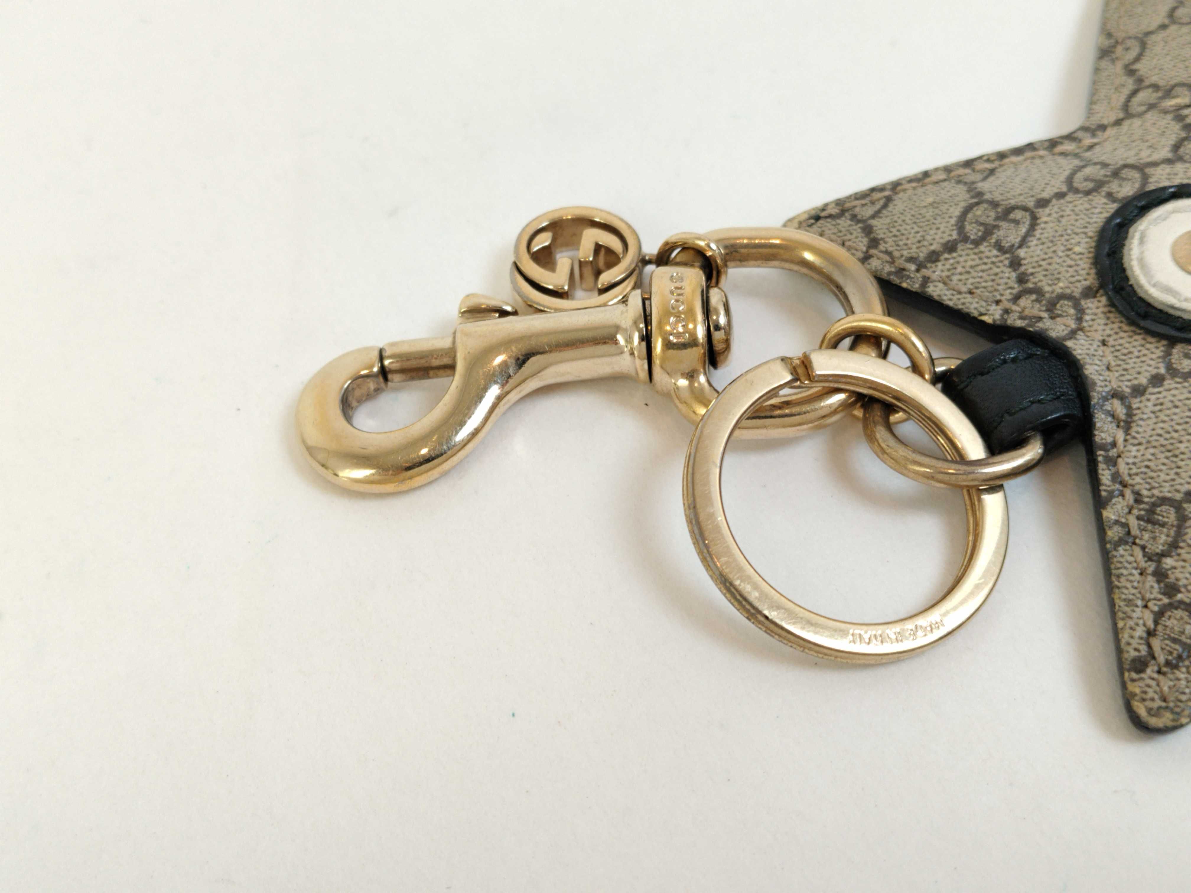 GG Canvas Keychain Key Case — view 4
