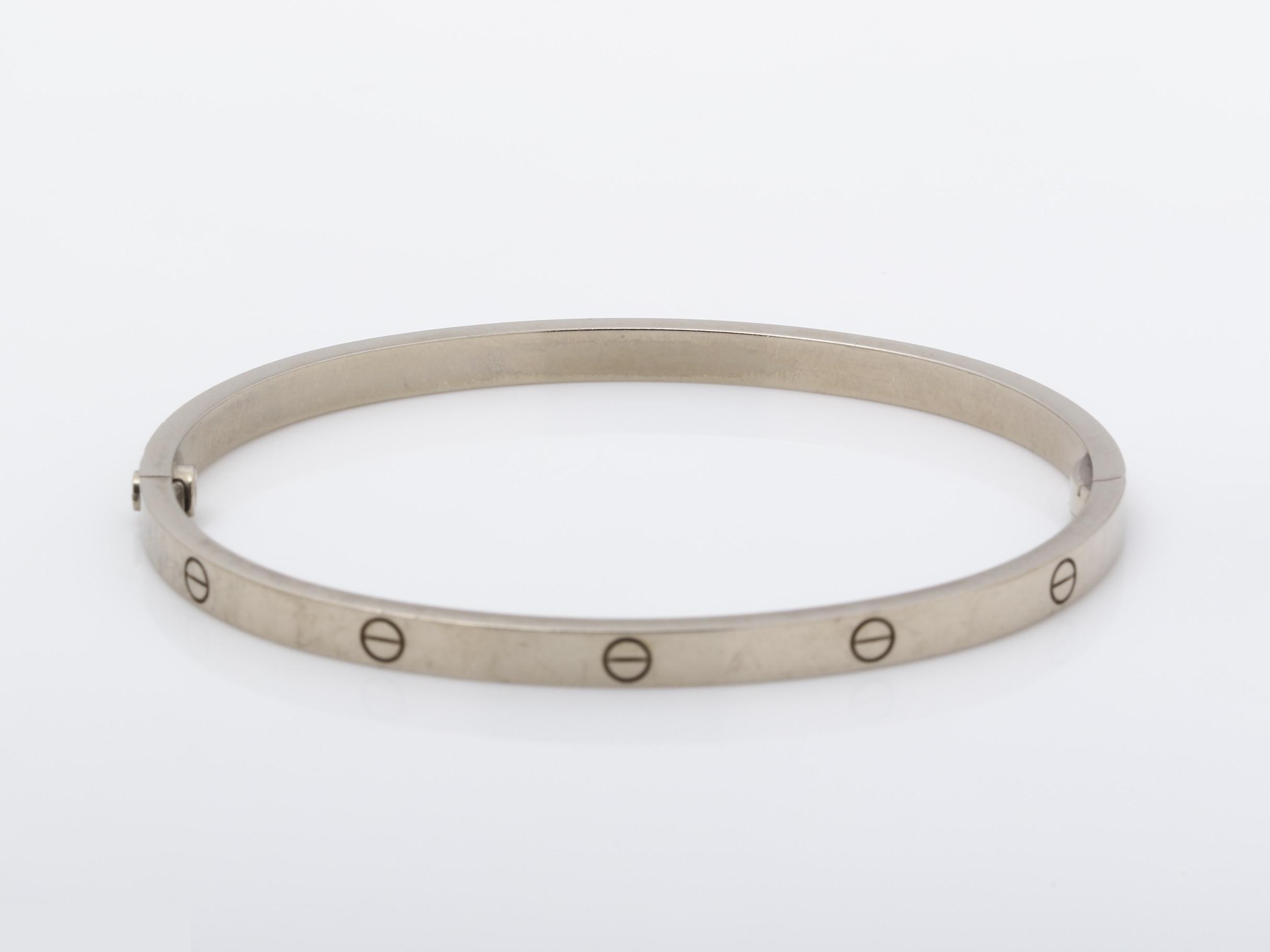 Love Bracelet 750WG 20.2g #17 — view 4