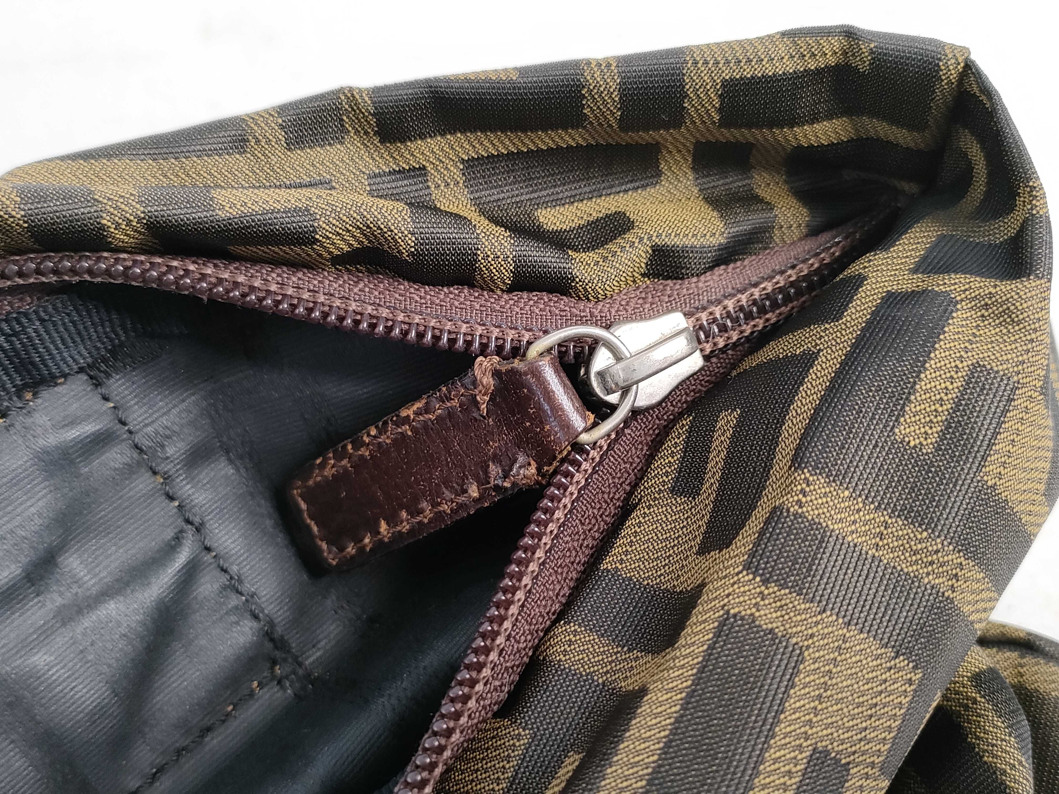 Zucca pattern Fendi Zucca pattern mini tote bag with bag 15823 1 009 Tote bag — view 12