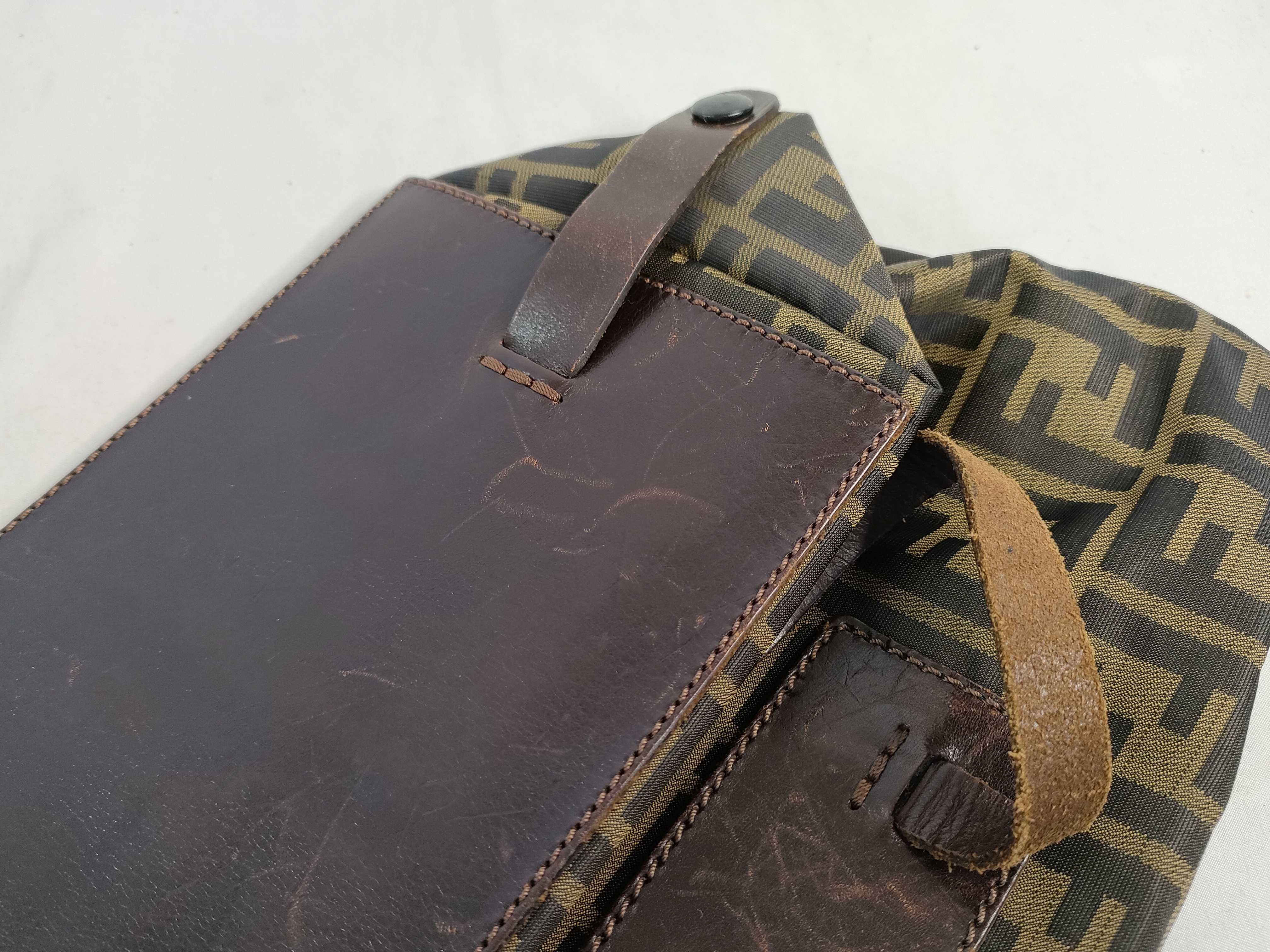 Zucca pattern Fendi Zucca pattern mini tote bag with bag 15823 1 009 Tote bag — view 14