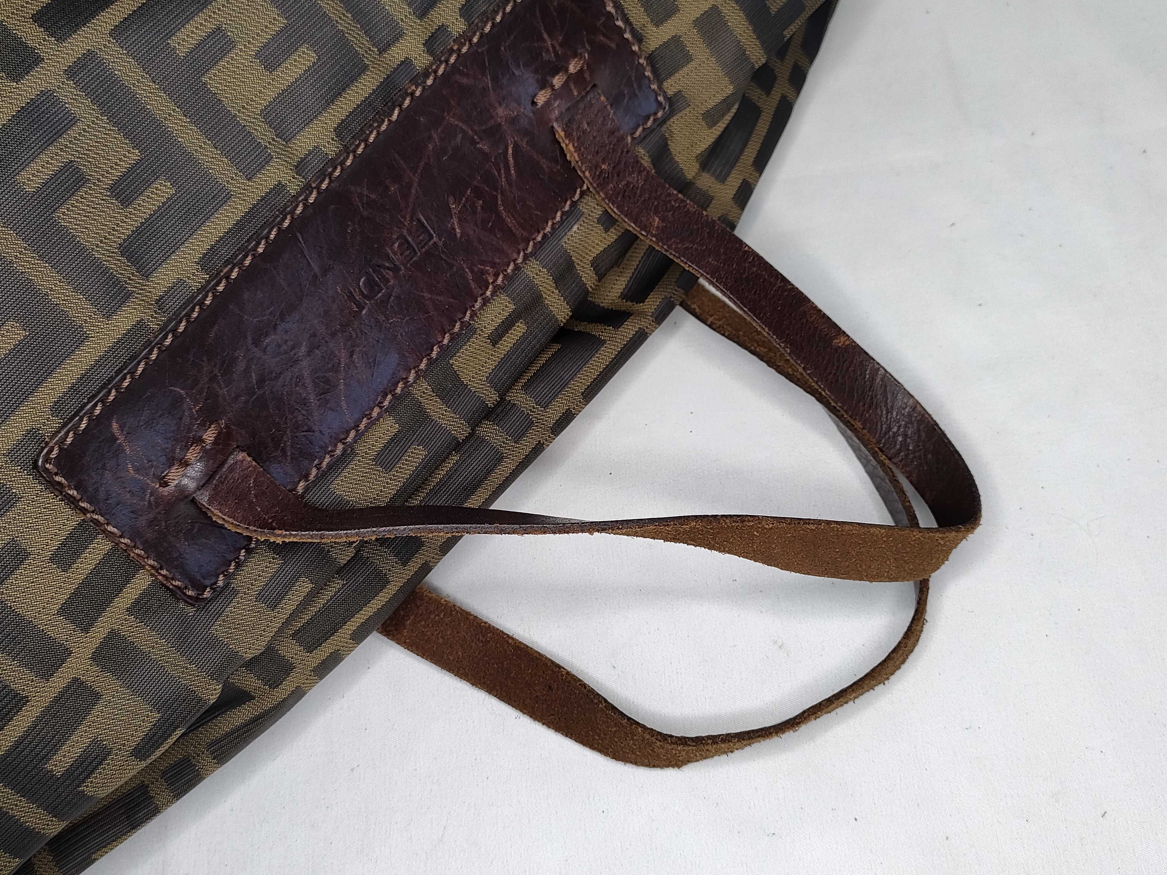 Zucca pattern Fendi Zucca pattern mini tote bag with bag 15823 1 009 Tote bag — view 3
