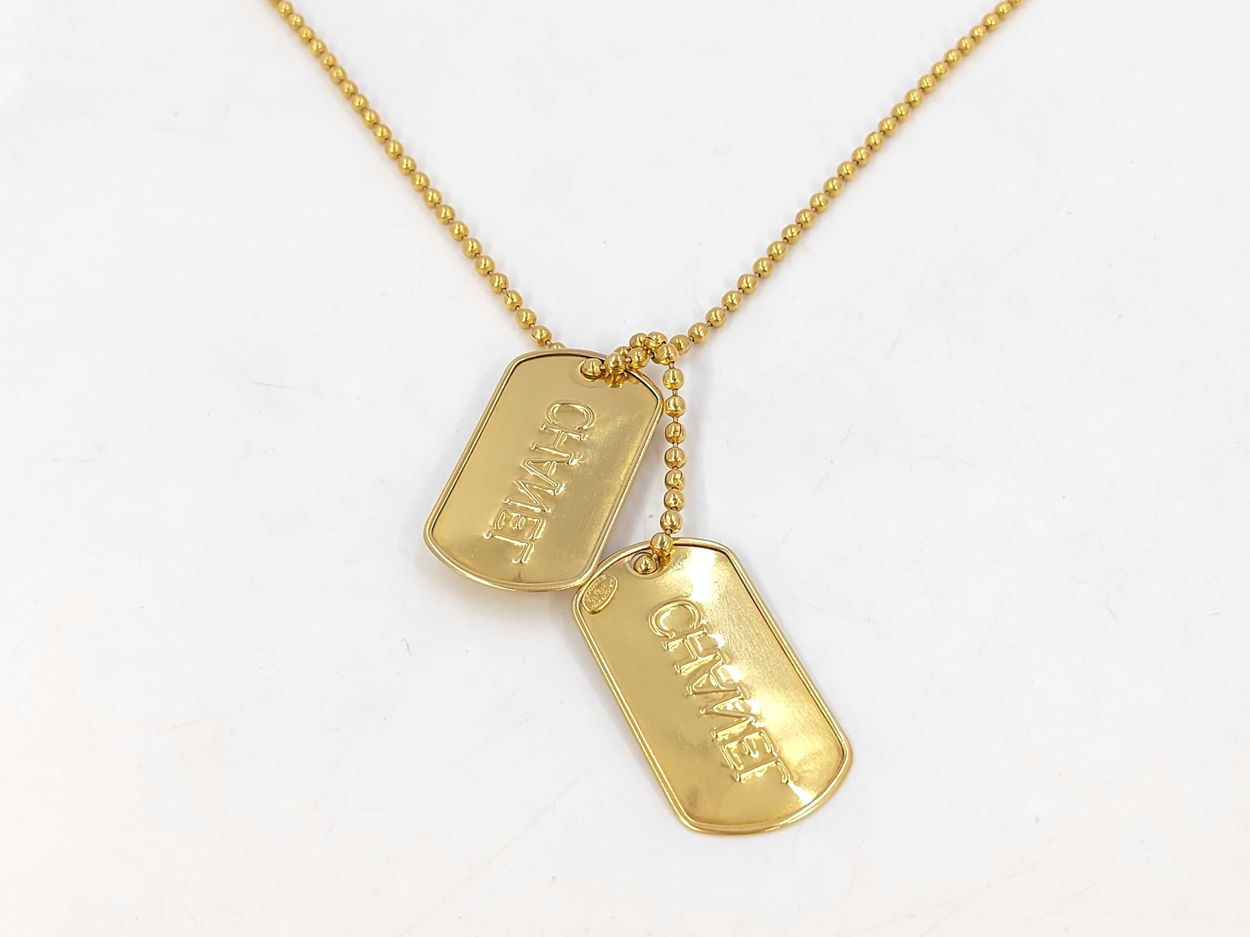 Dog Tag Necklace — view 2