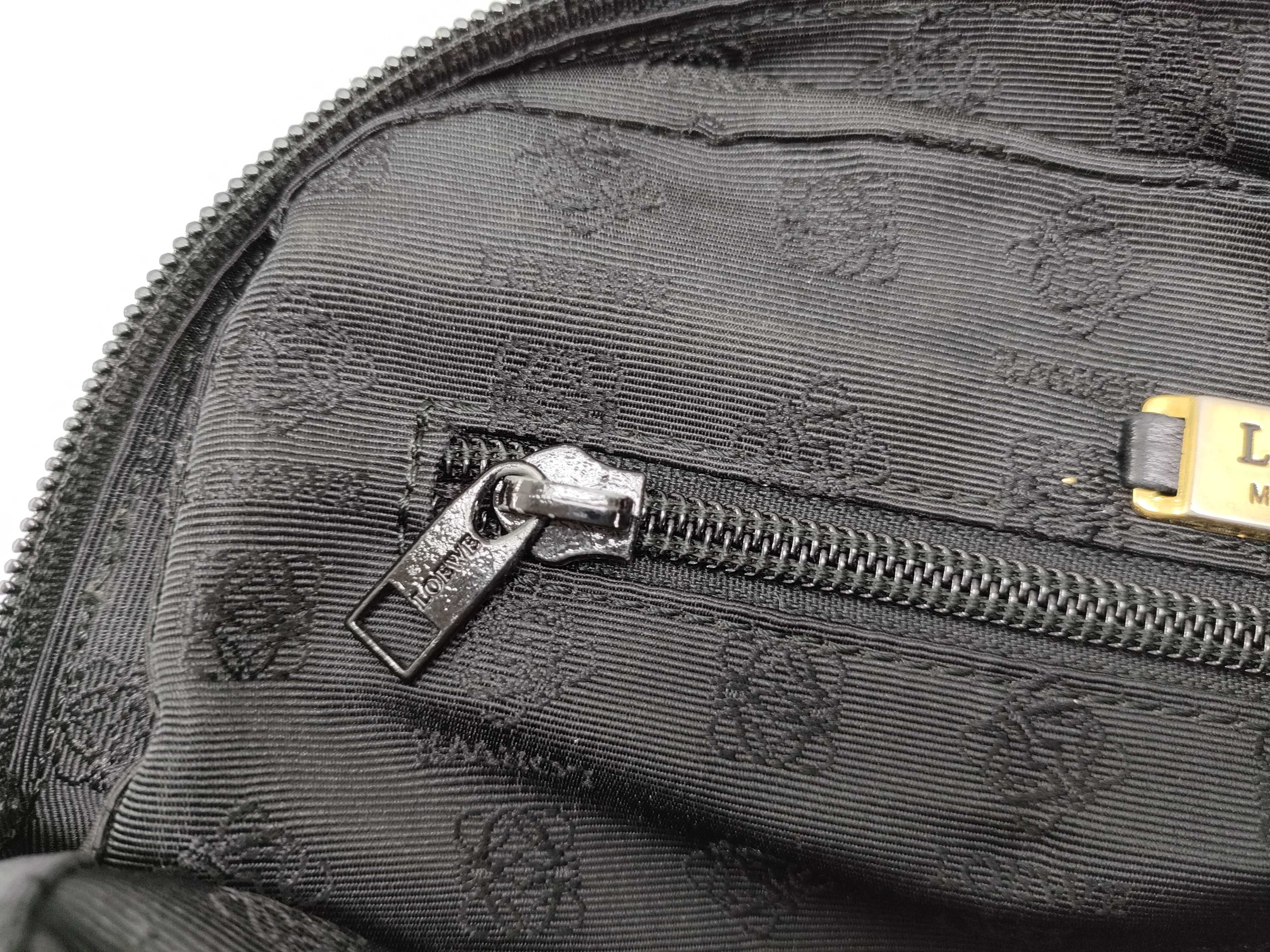 Anagram Shoulder Bag, Black Shoulder Bag — view 13
