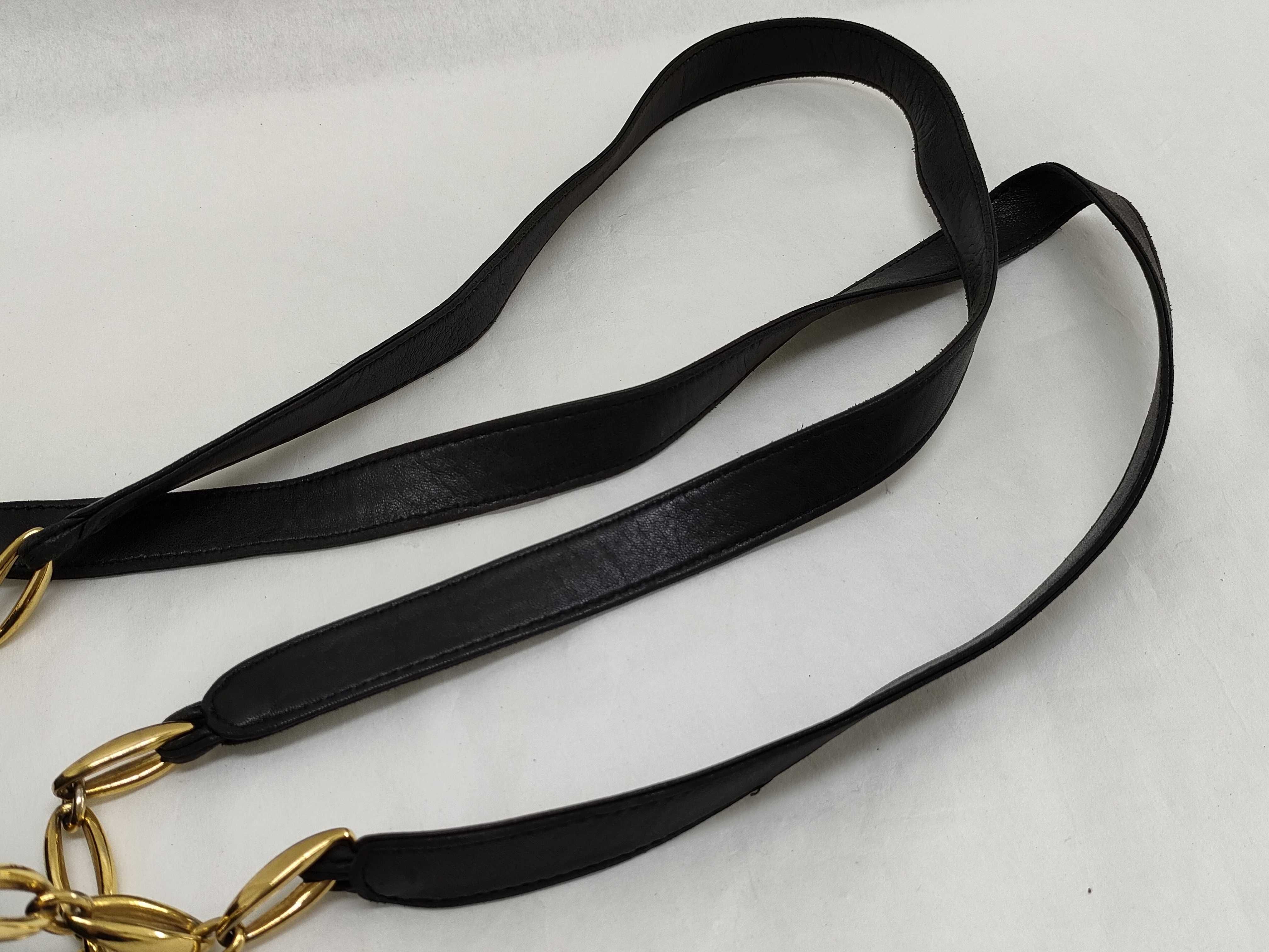 Anagram Shoulder Bag, Black Shoulder Bag — view 3