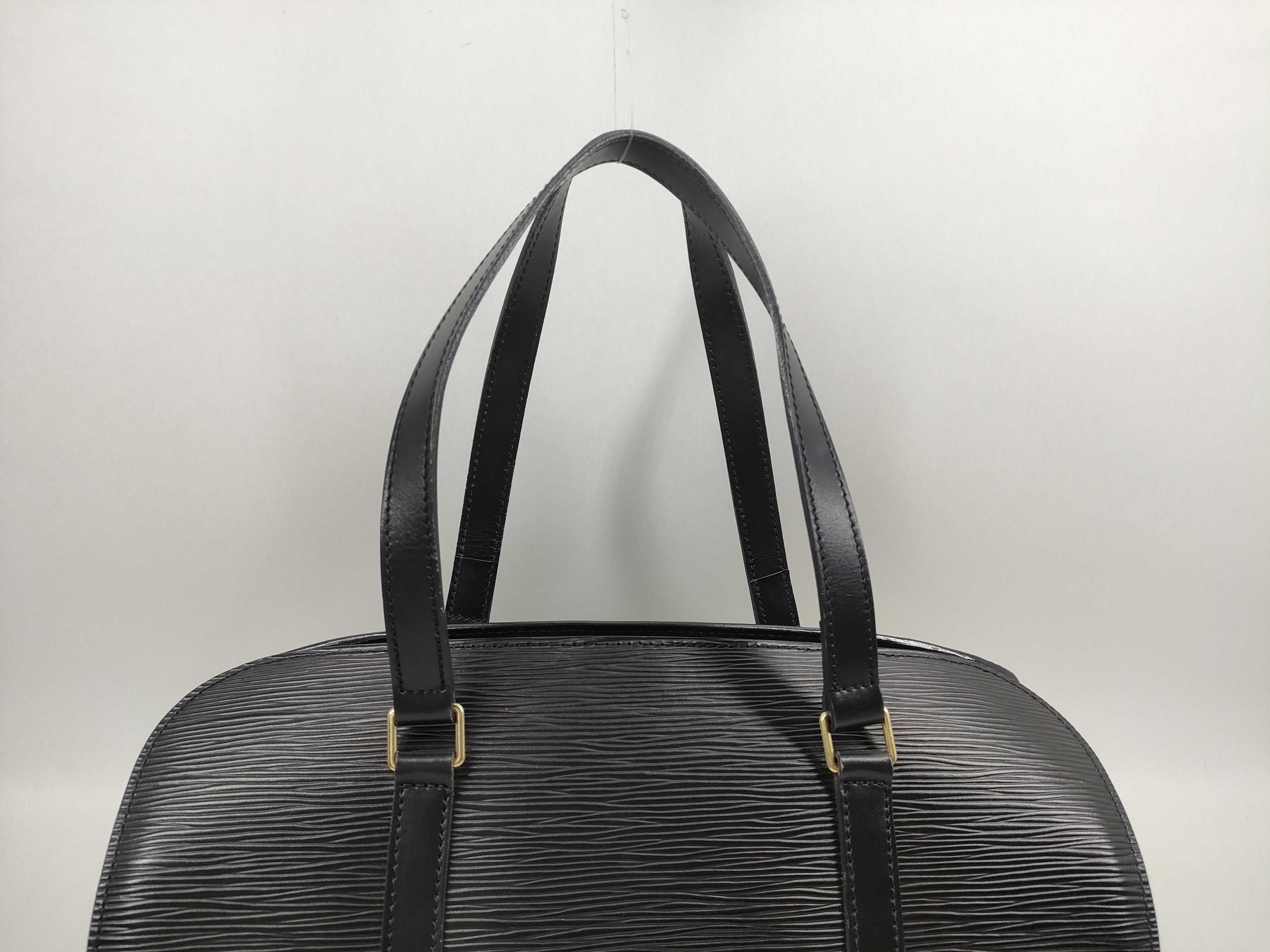 Epi Papillon Handbag with Pouch, Noir (Black) — view 4