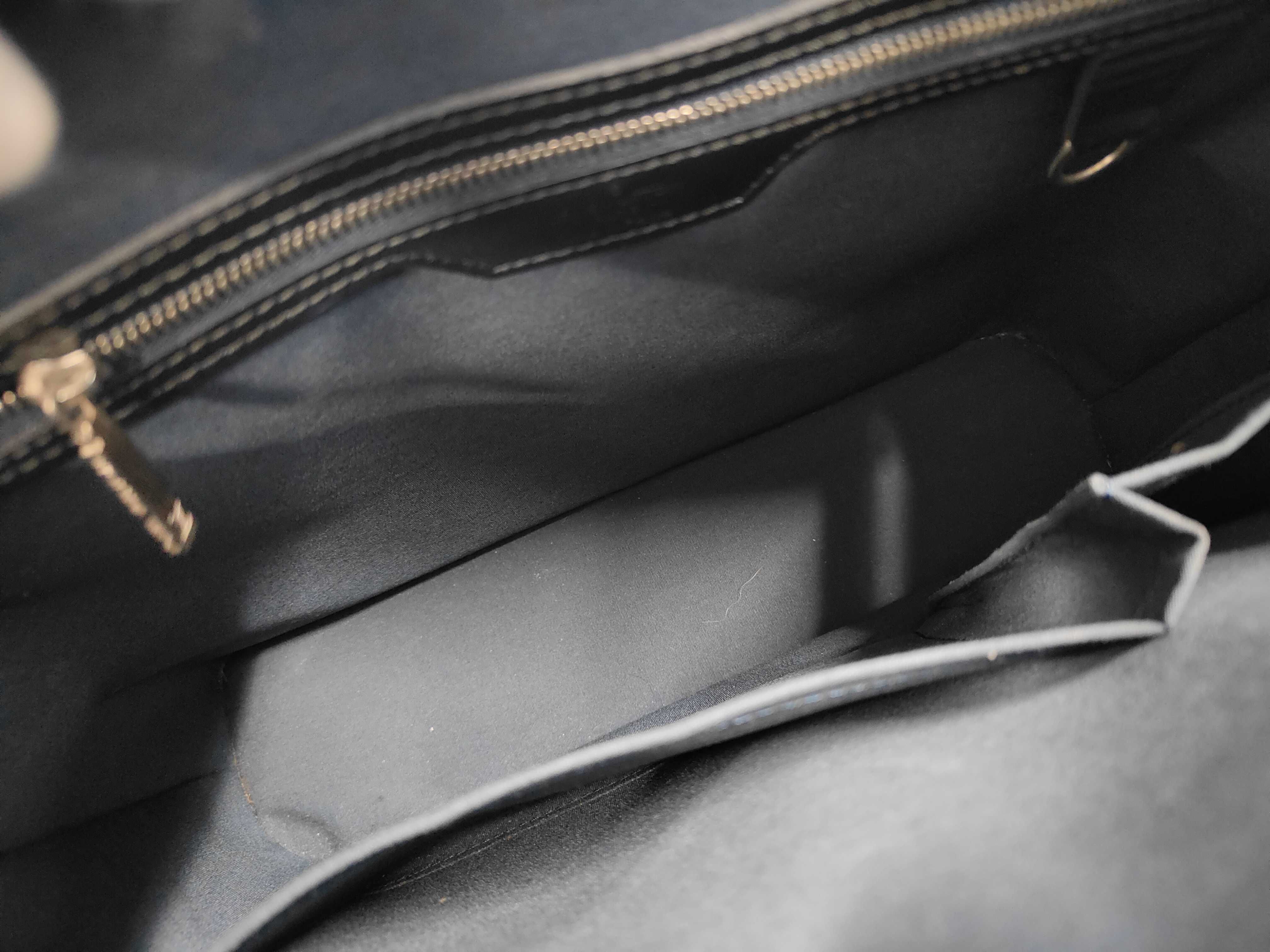 M55105 Monogram Matte Wilwood Blue Tote Bag — view 7