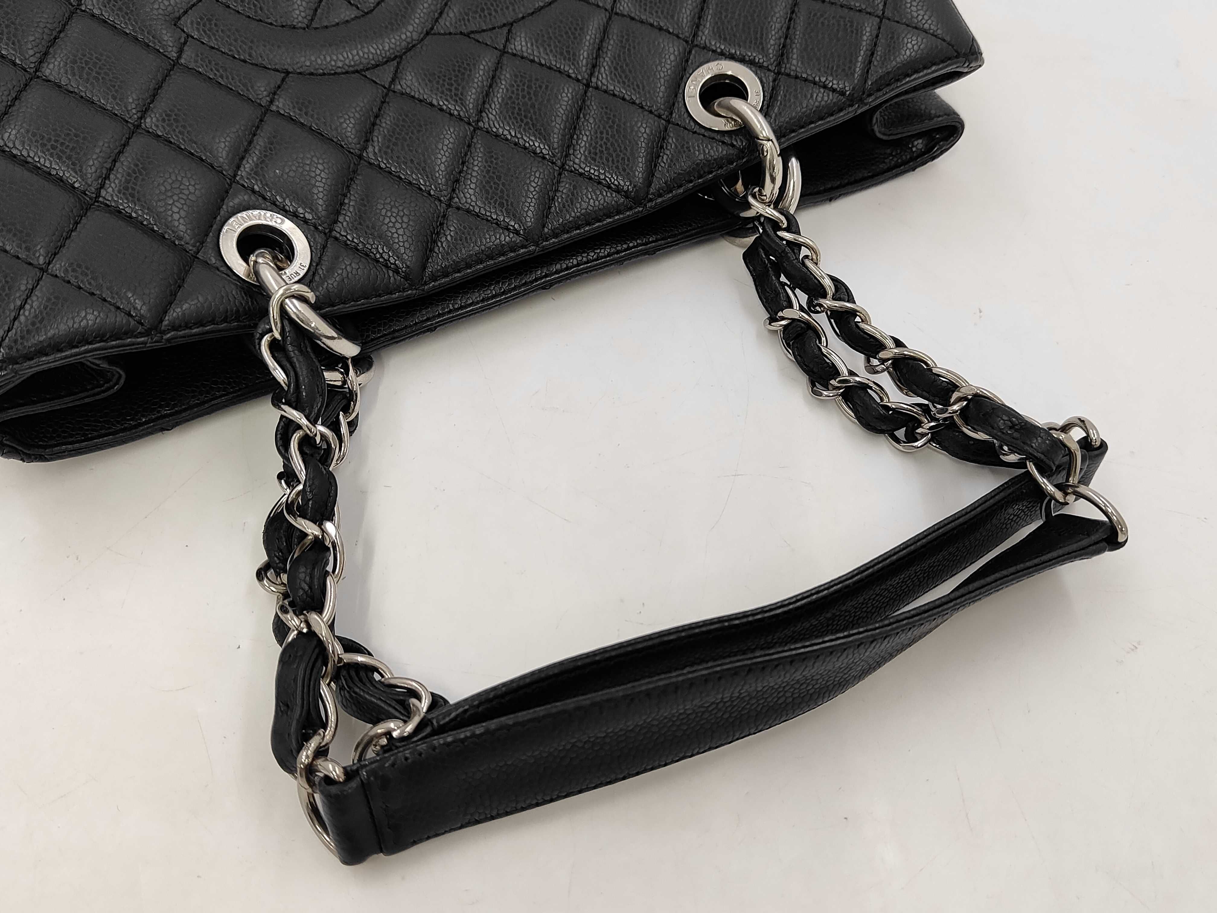 GST Caviar Black SS Tote Bag — view 3