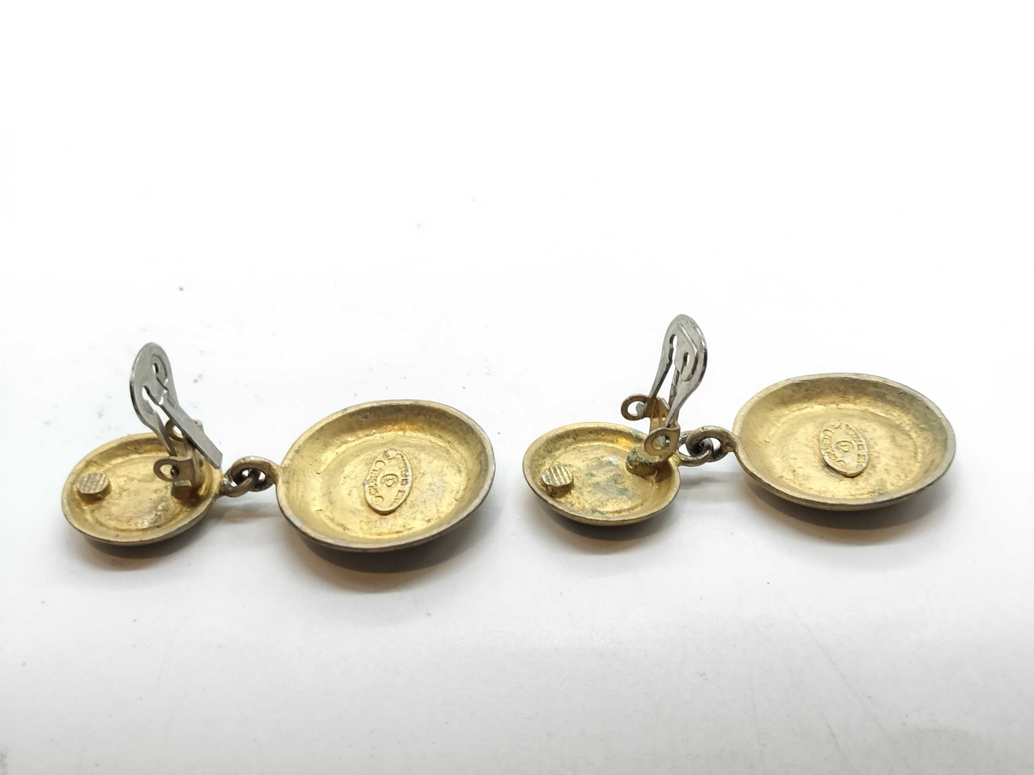 Vintage Coco Gold Earrings — view 5