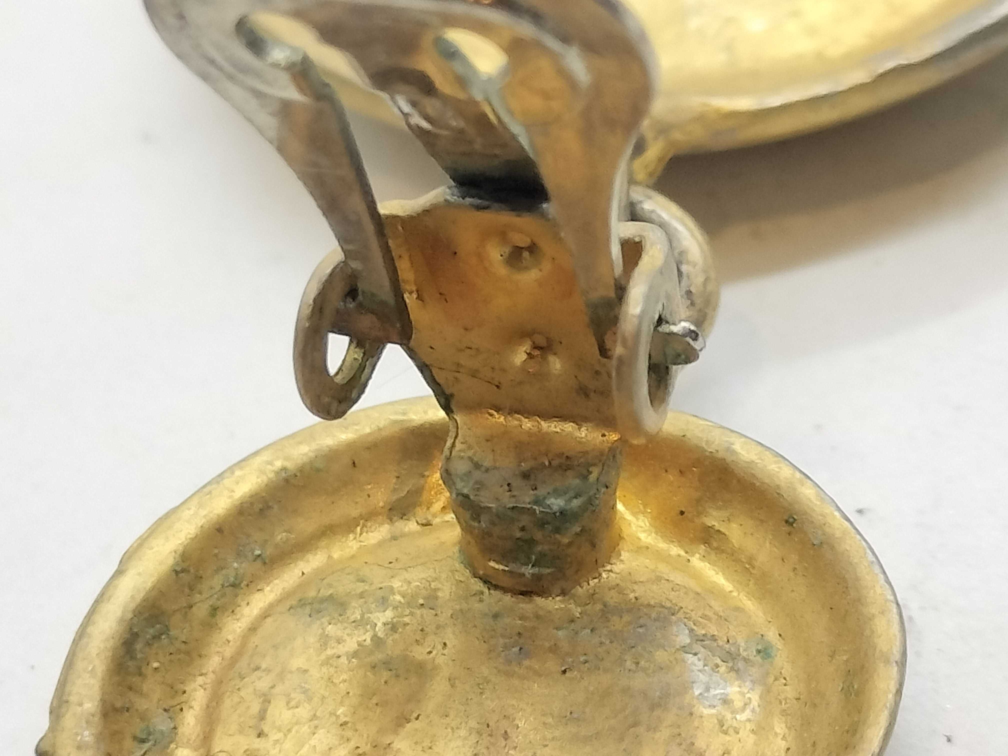 Vintage Coco Gold Earrings — view 8