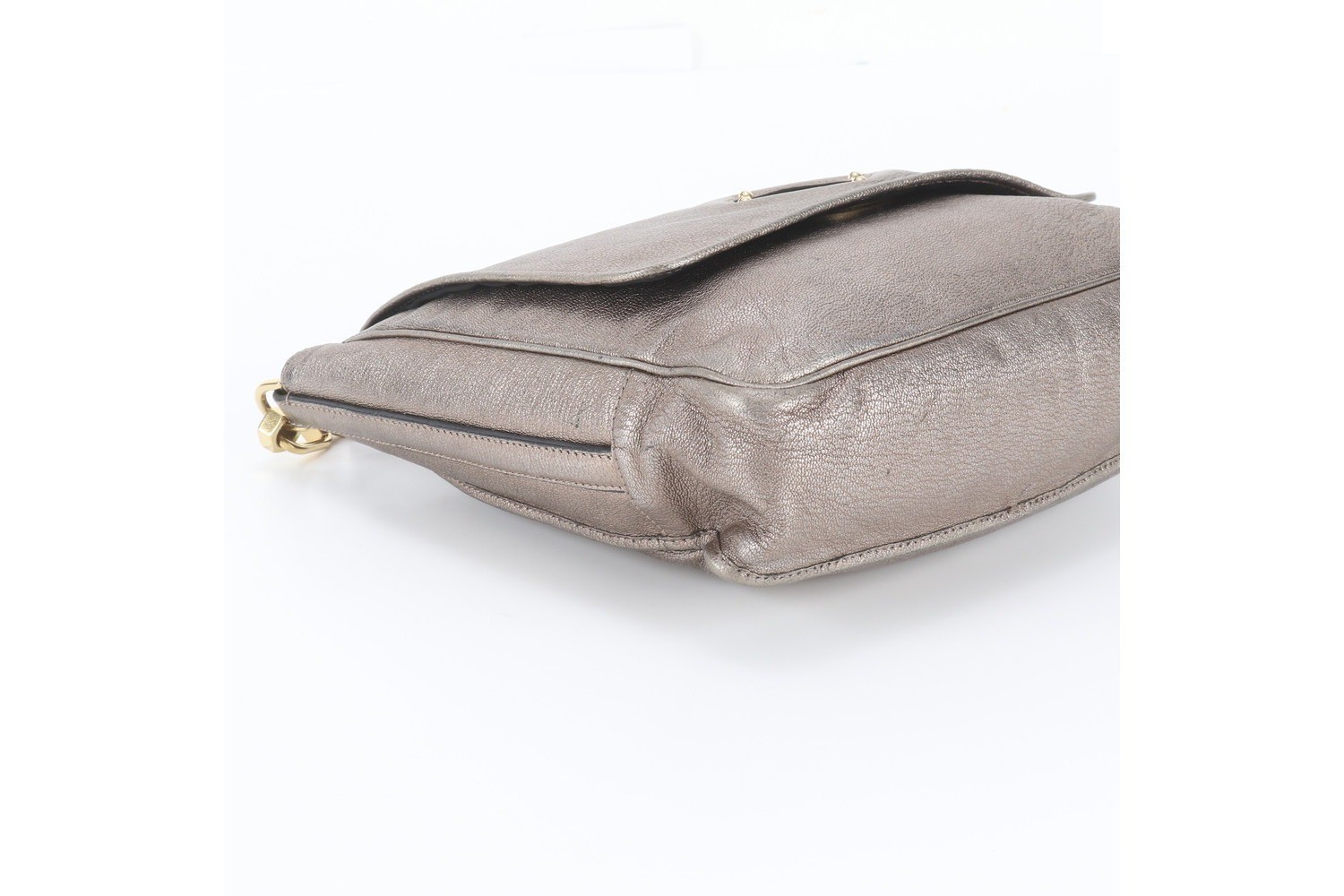 Anagram Leather Shoulder Bag, One-Shoulder Bag — view 5