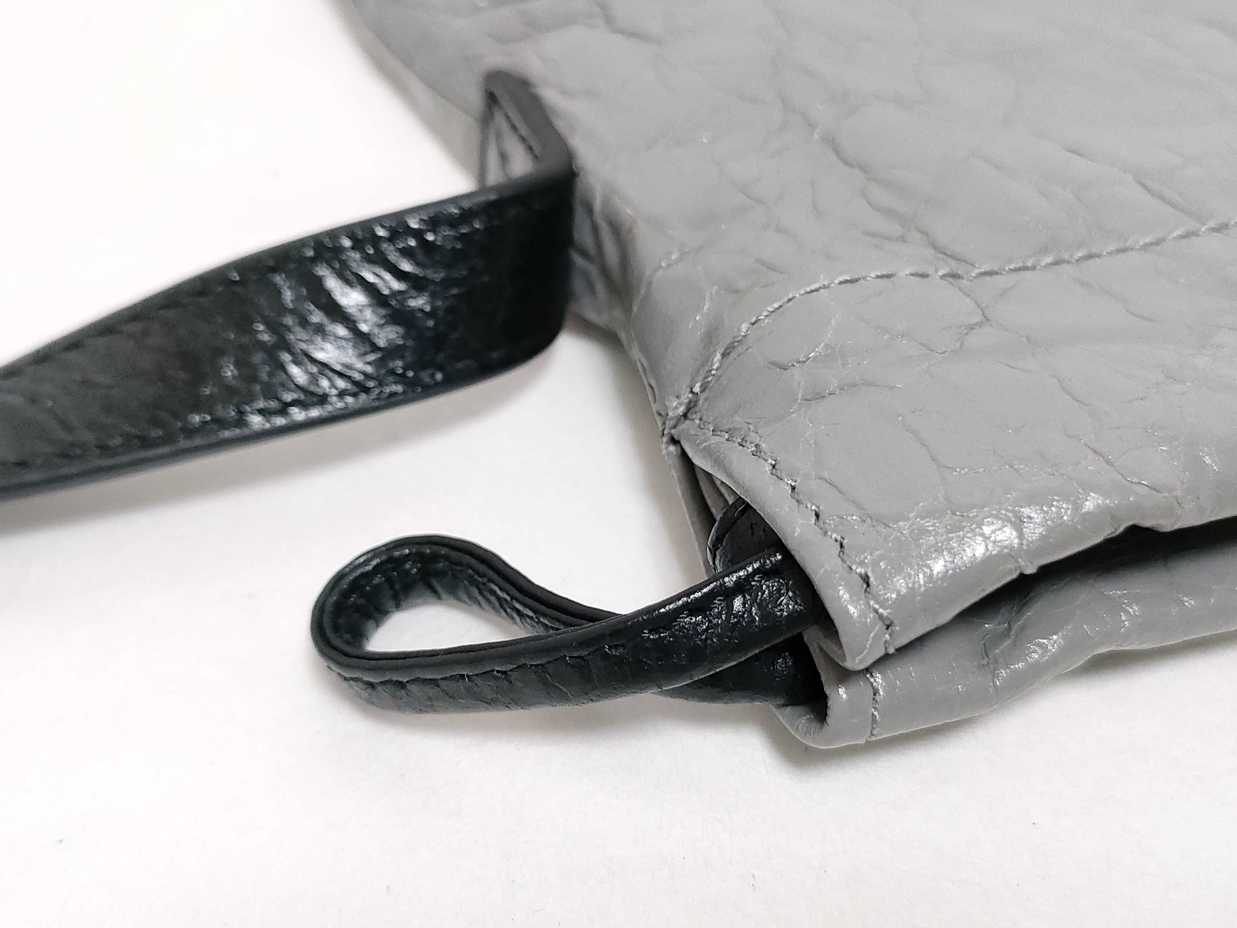 Shopper Dust Bag Leather Shoulder Bag Gray 847109 Shoulder Bag — view 14