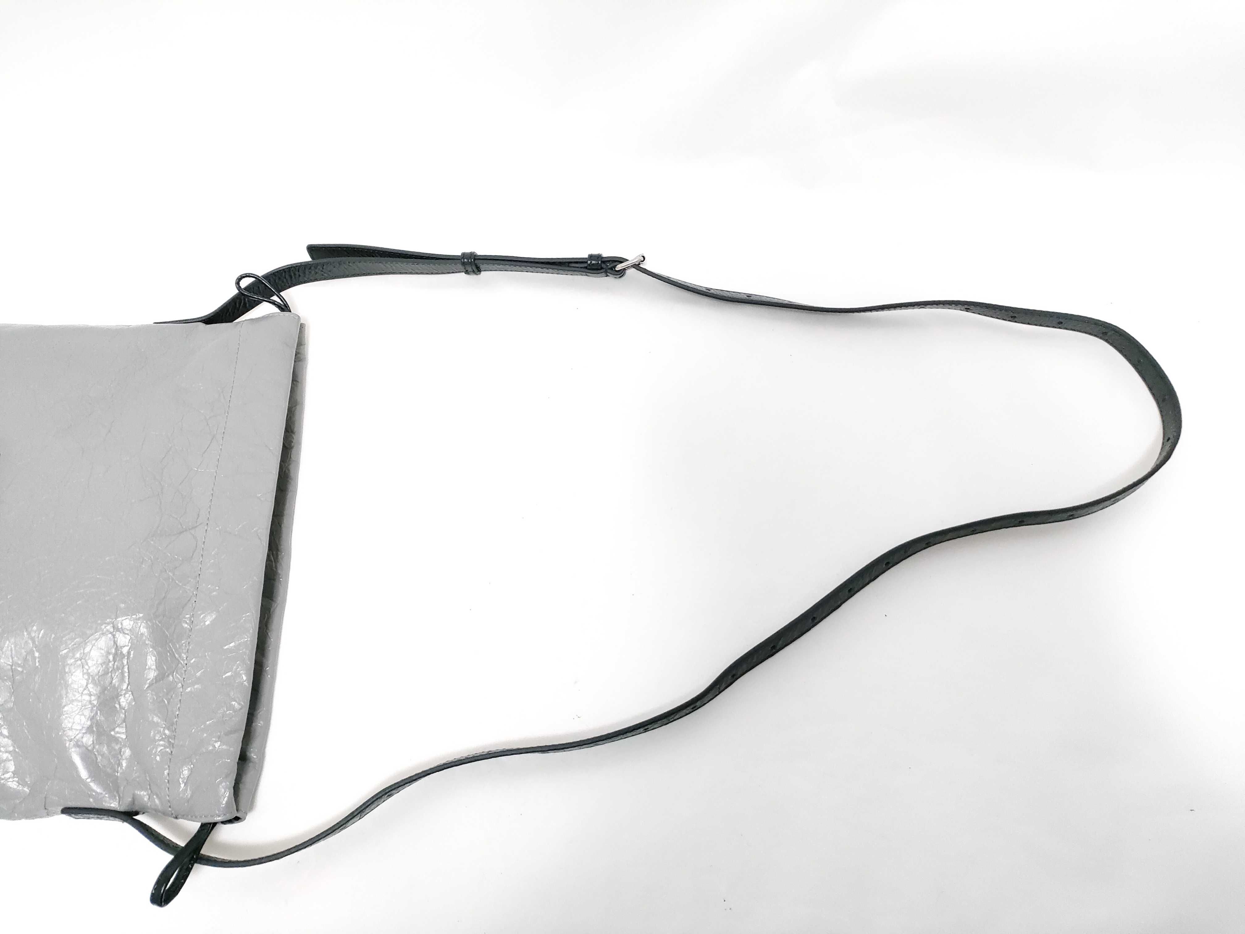 Shopper Dust Bag Leather Shoulder Bag Gray 847109 Shoulder Bag — view 3