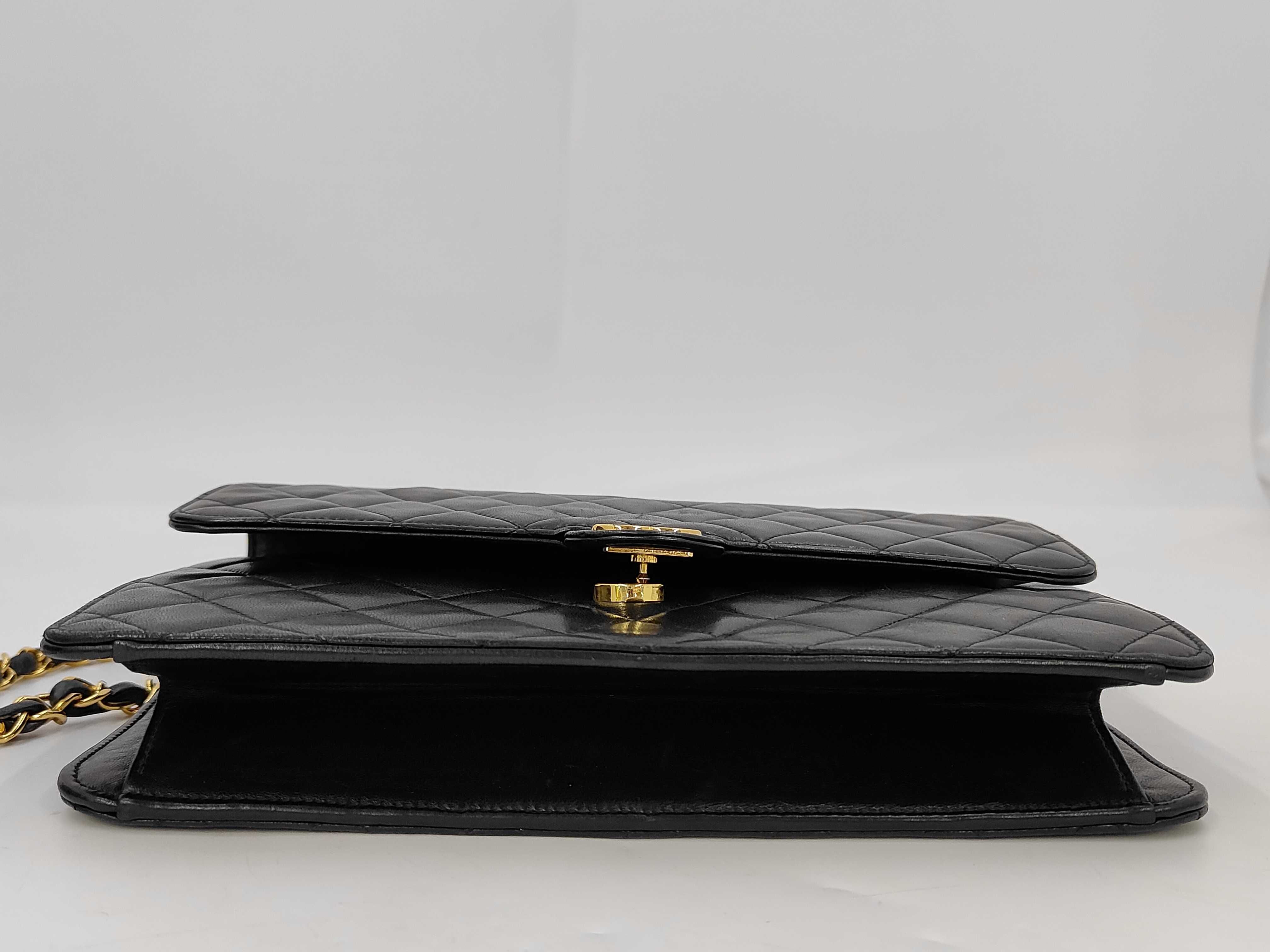 Matelassé Shoulder Bag, Black — view 4