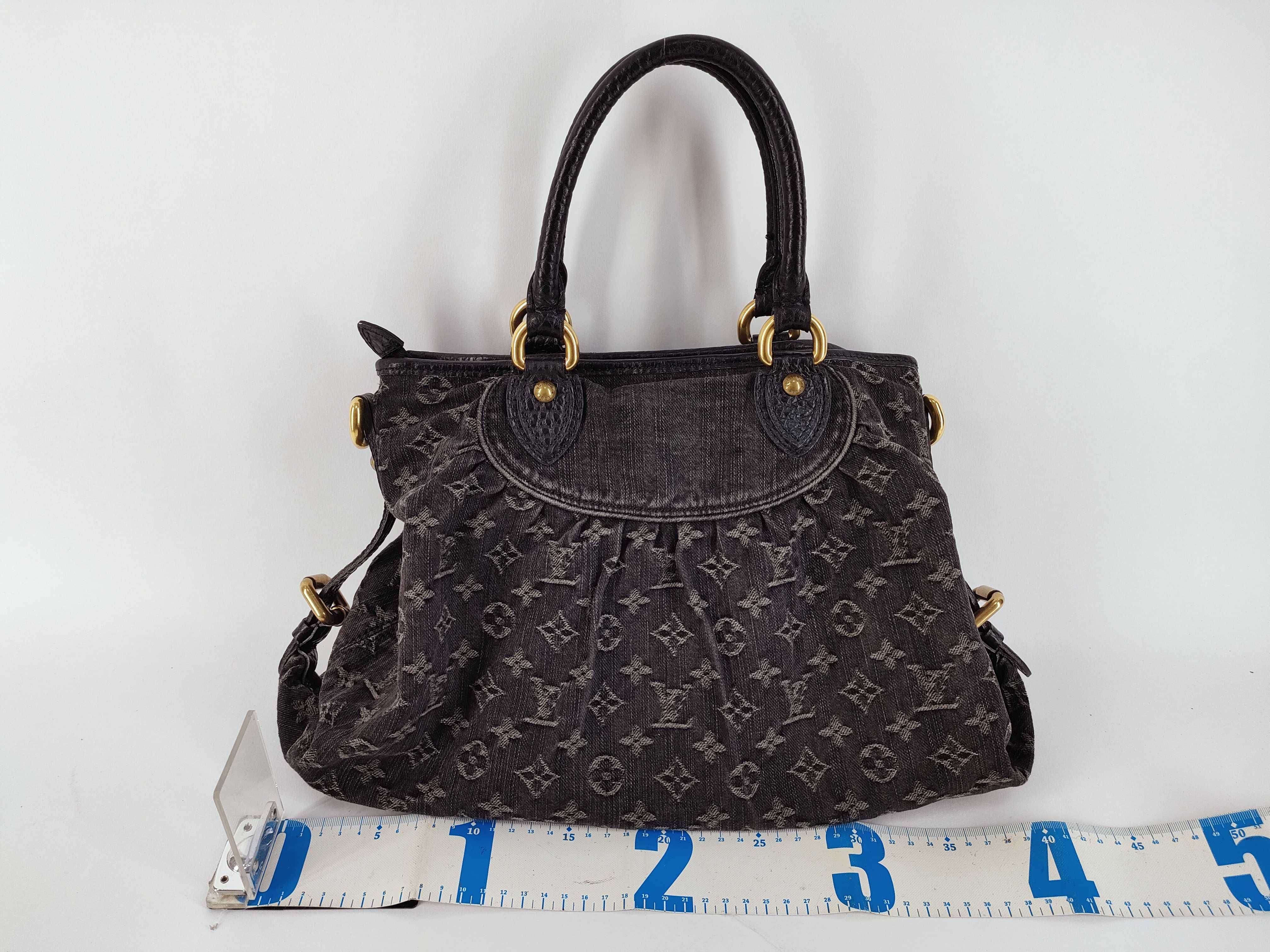Monogram Louis Vuitton Monogram Denim M95351 Neo Cabby MM 2WAY Handbag — view 2