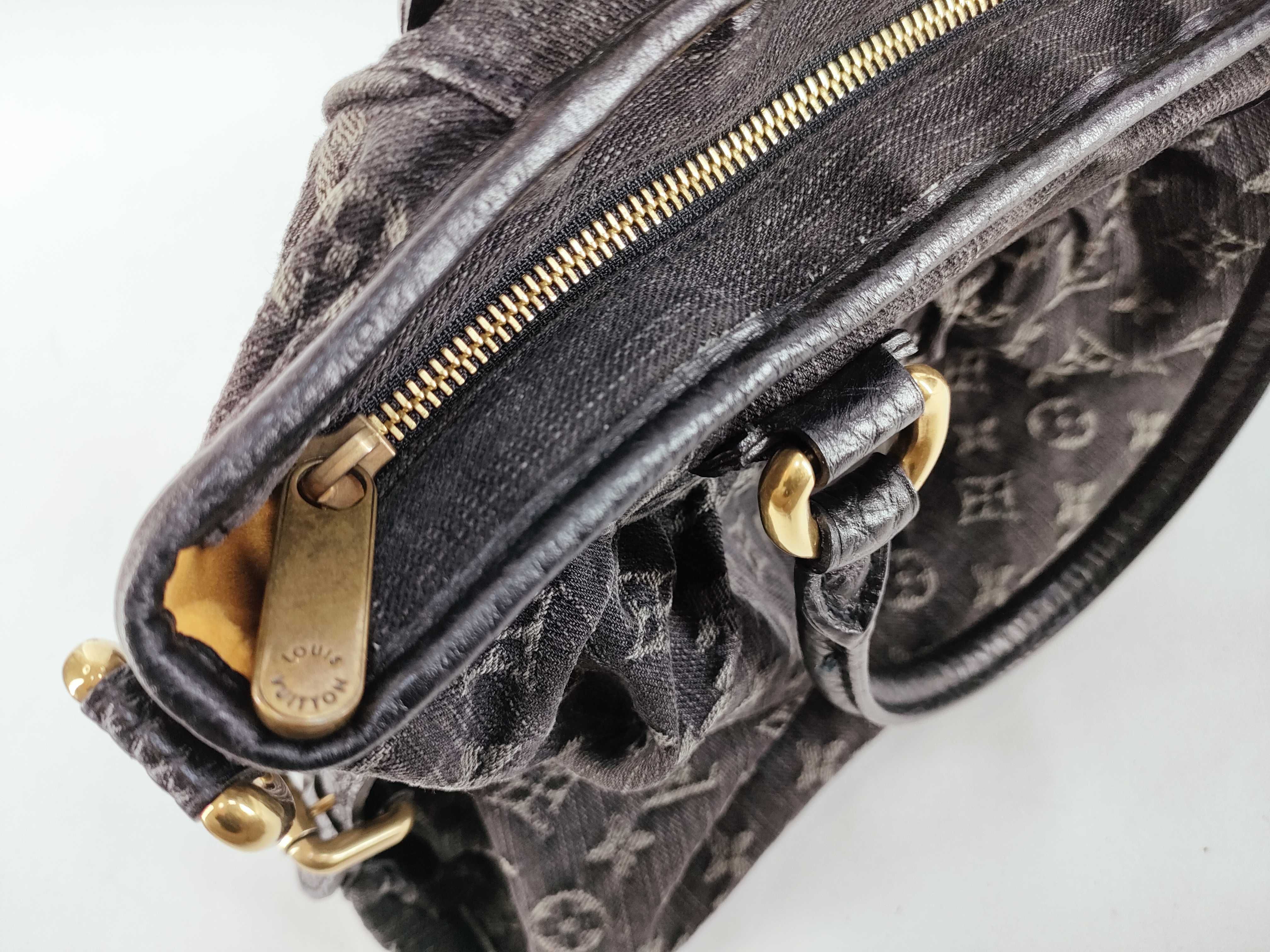 Monogram Louis Vuitton Monogram Denim M95351 Neo Cabby MM 2WAY Handbag — view 8