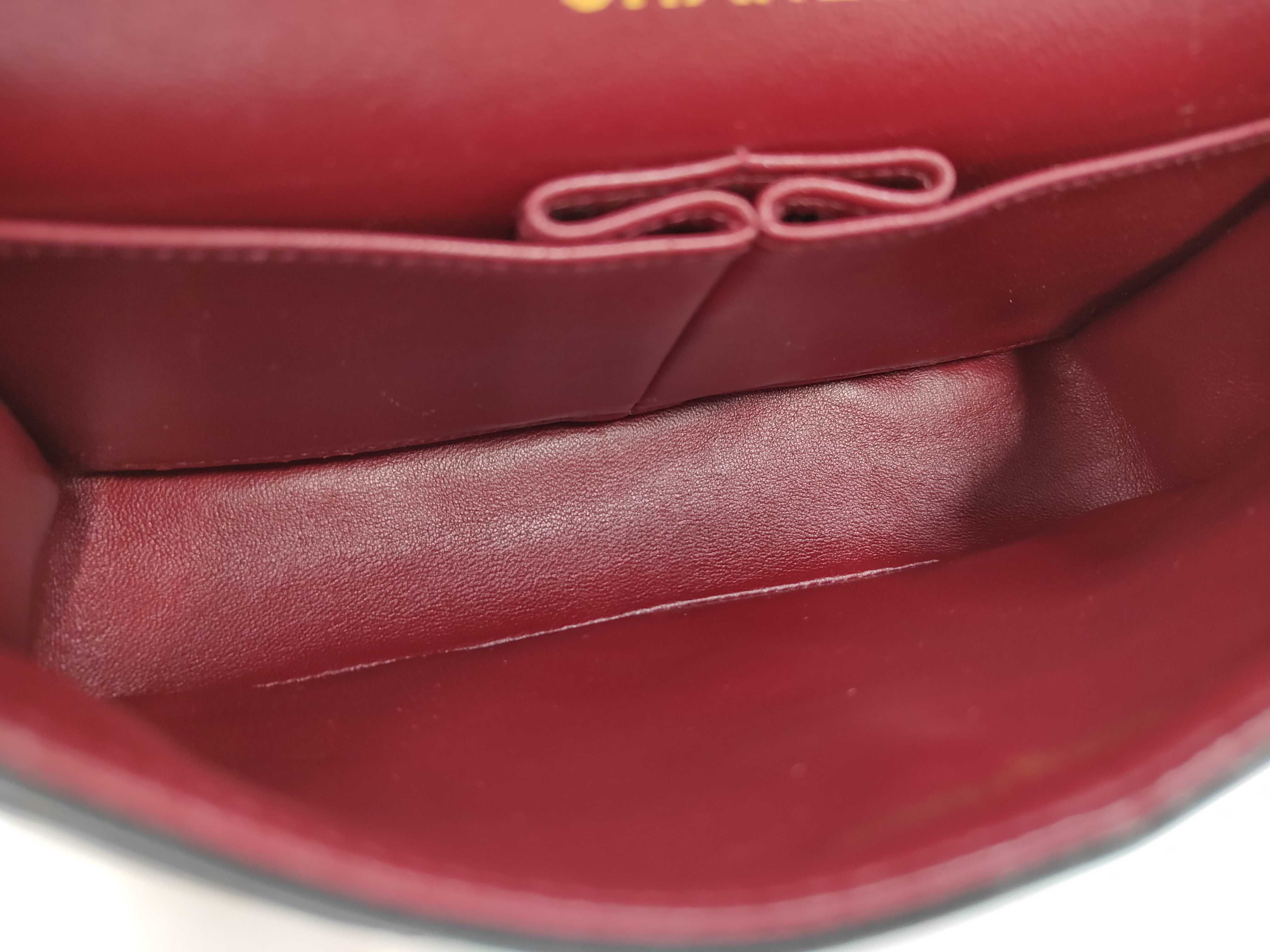 Matelassé 23 Double Flap Double Chain Lambskin Shoulder Bag — view 9
