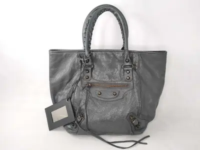 Sunday Leather Tote Bag (Cereal Tote Bag)