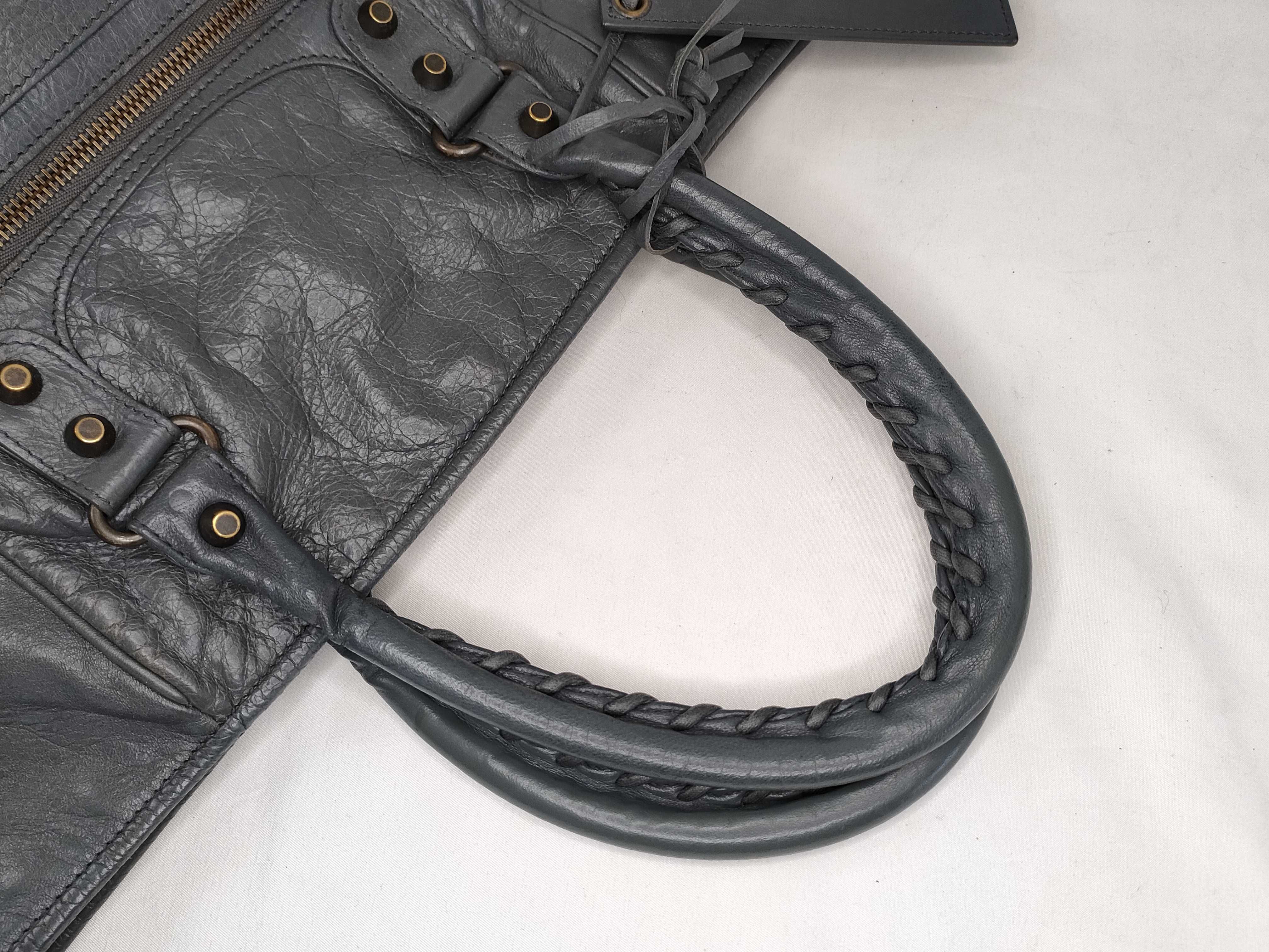 Sunday Leather Tote Bag (Cereal Tote Bag) — view 3