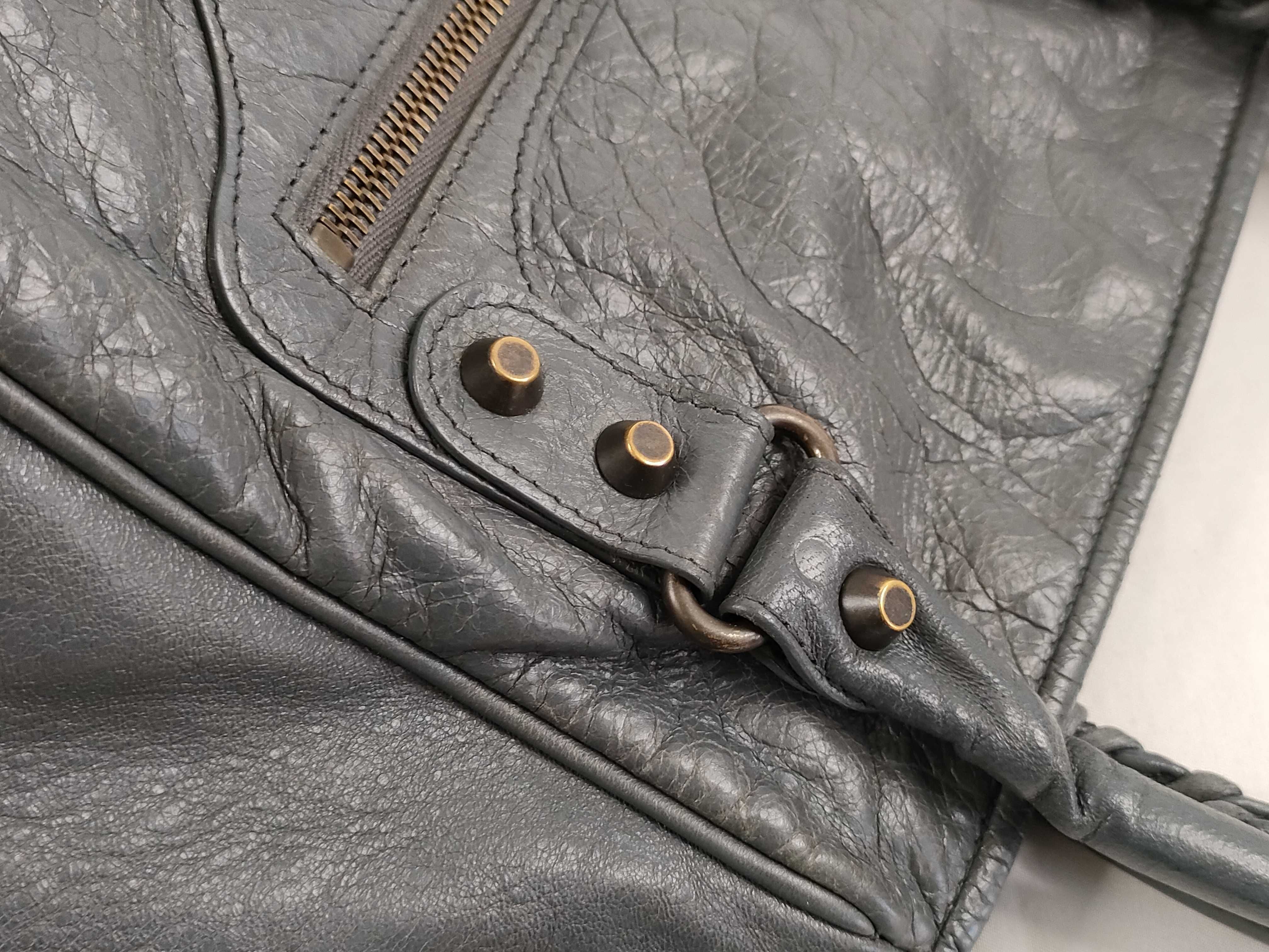 Sunday Leather Tote Bag (Cereal Tote Bag) — view 5