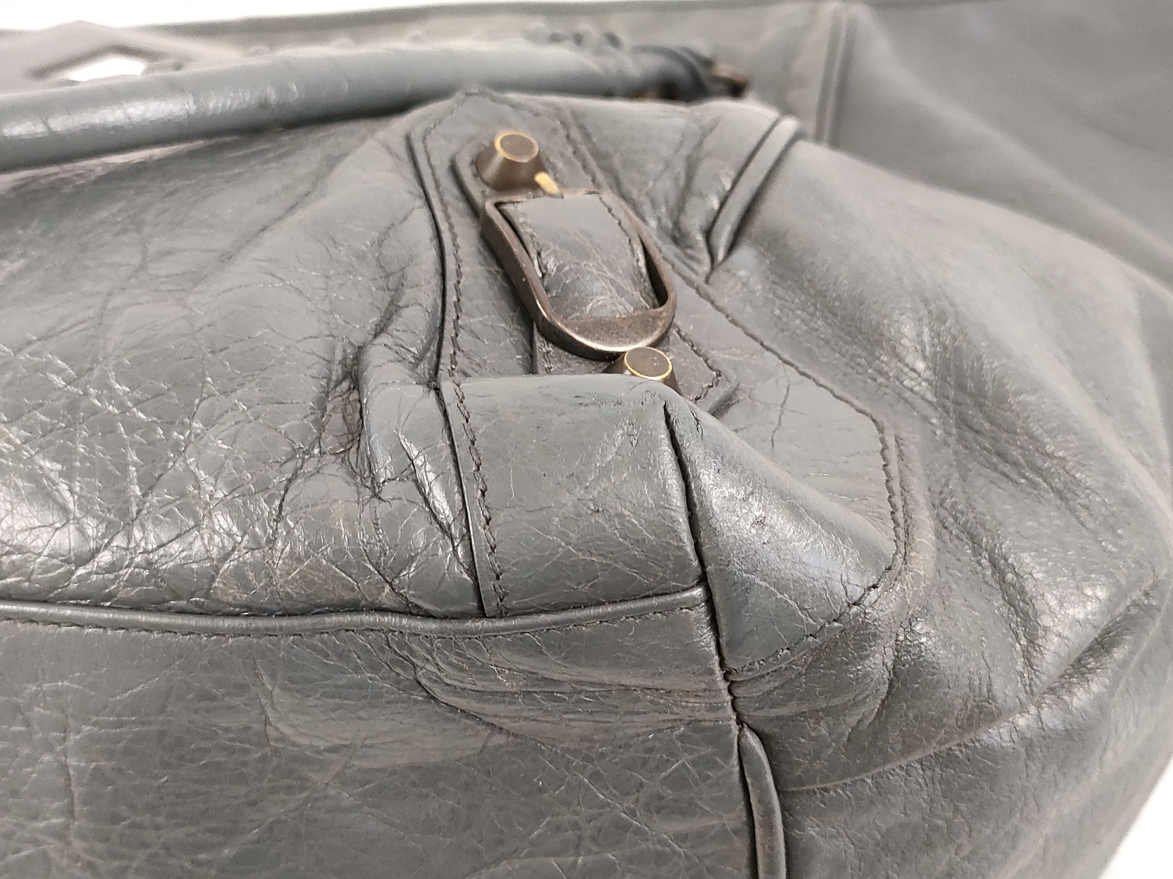 Sunday Leather Tote Bag (Cereal Tote Bag) — view 6
