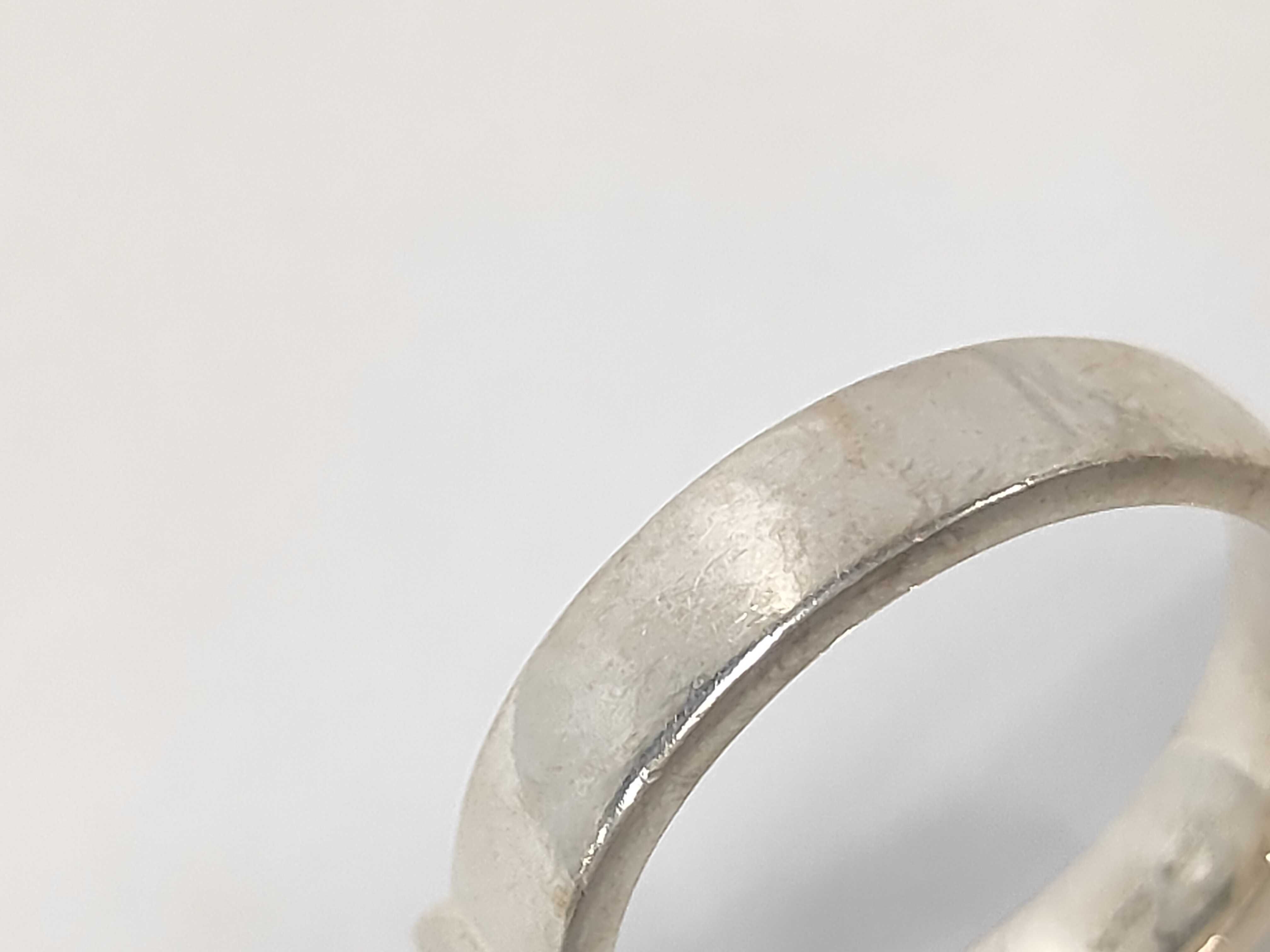 G-logo Interlocking G Sterling Silver 925 Ring — view 8