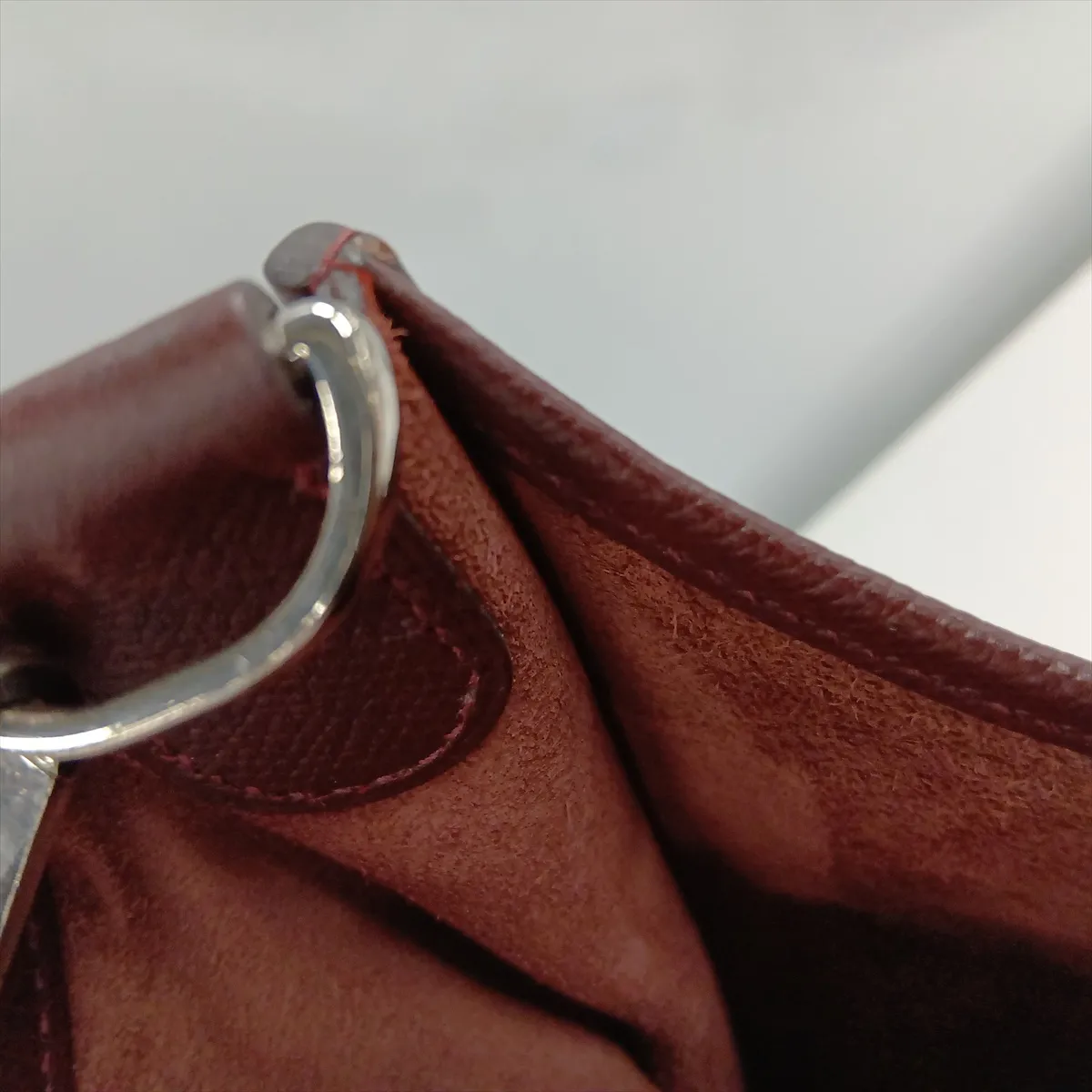 Evelyne 3 29 PM Amazon Veau Epsom Chocolate Silver Hardware X:2016 — view 11