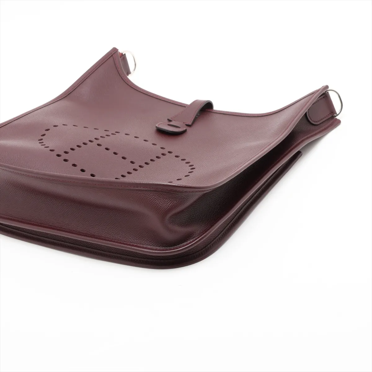 Evelyne 3 29 PM Amazon Veau Epsom Chocolate Silver Hardware X:2016 — view 3