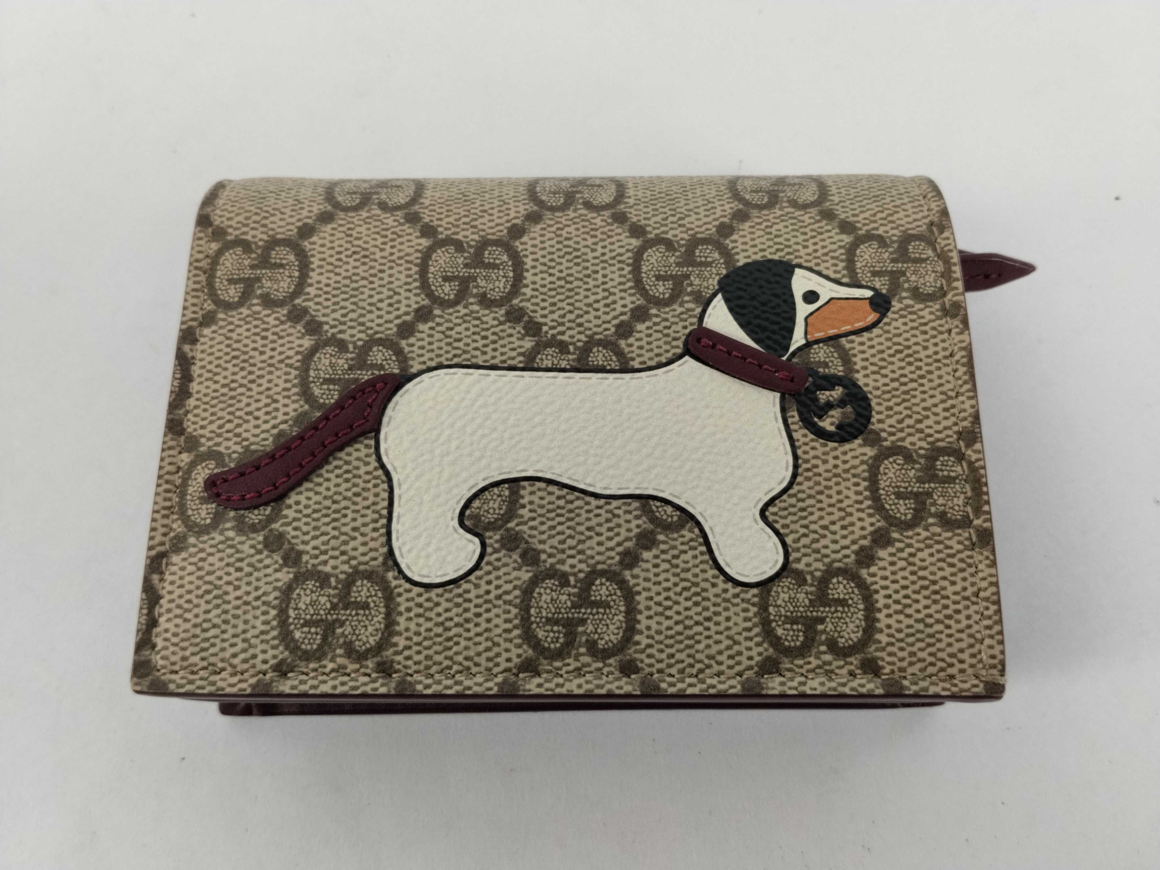 GG Supreme Dachshund Compact Wallet