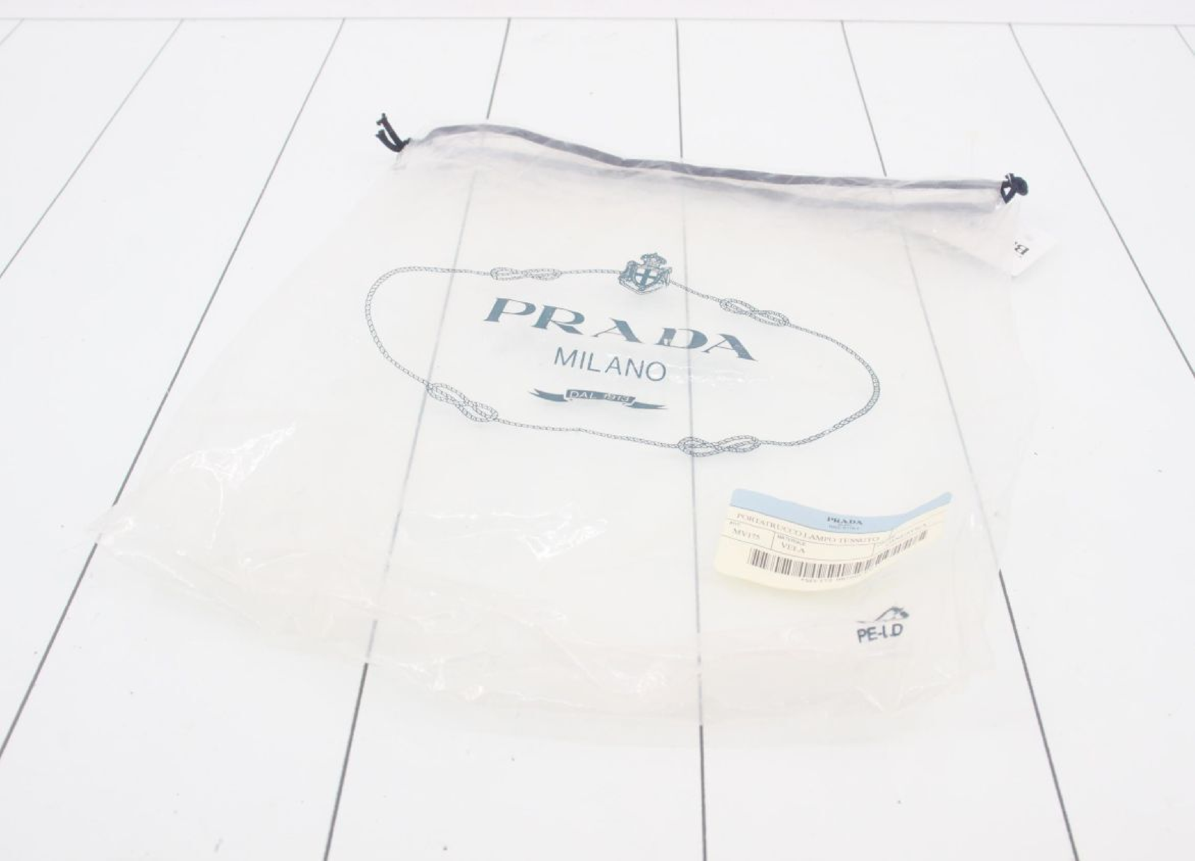Nylon Triangle Plate Drawstring Pouch GINESTRA Pouch — view 5