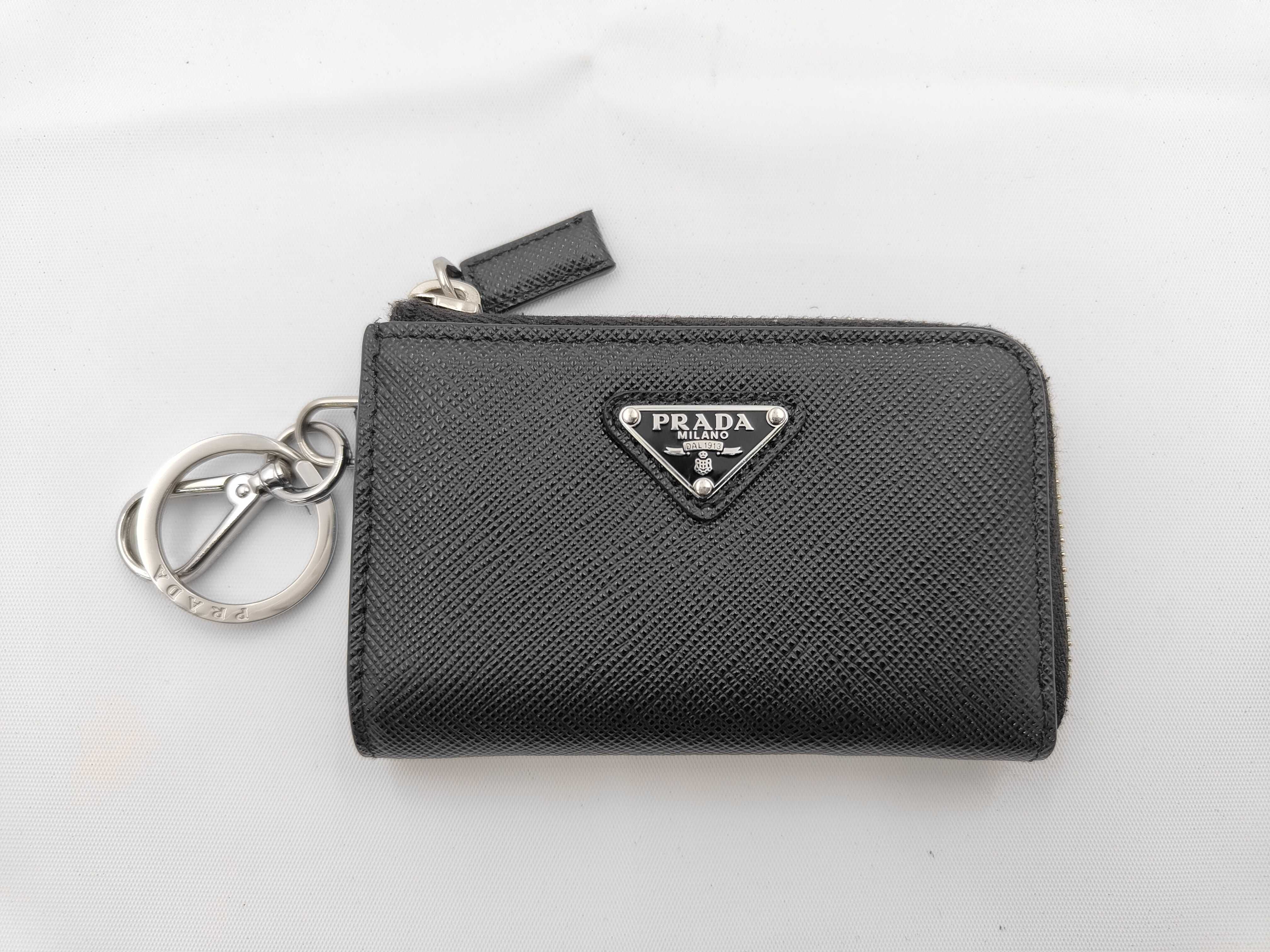 Saffiano Leather Coin Case