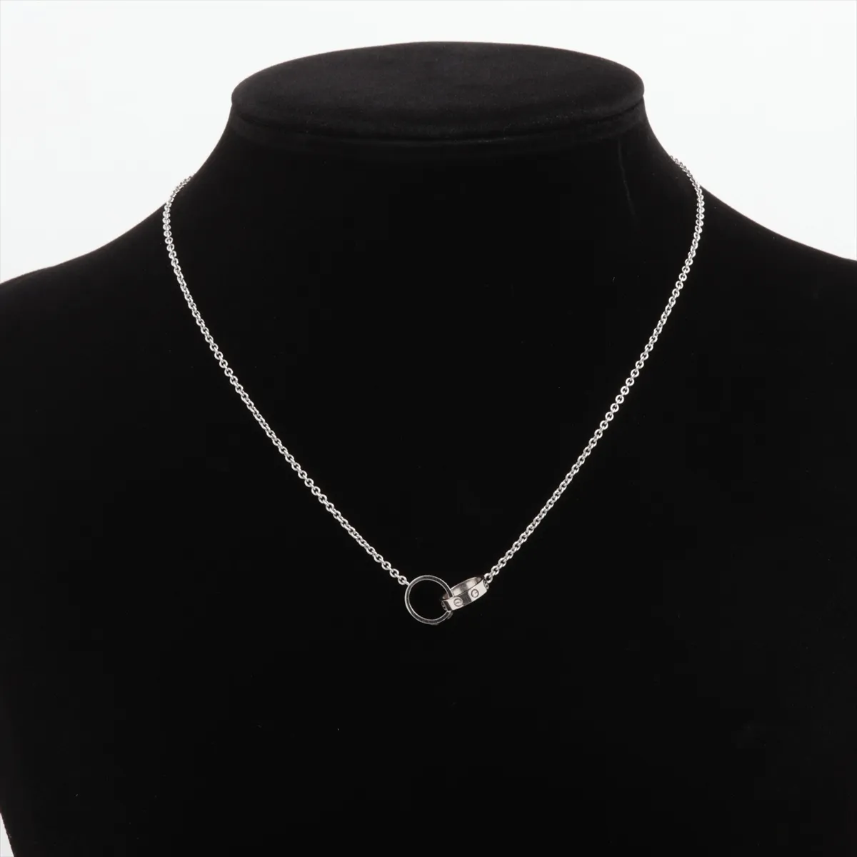 Baby Love Necklace 750 (WG) 7.4g DEV173 (Damage to the pendant) — view 5