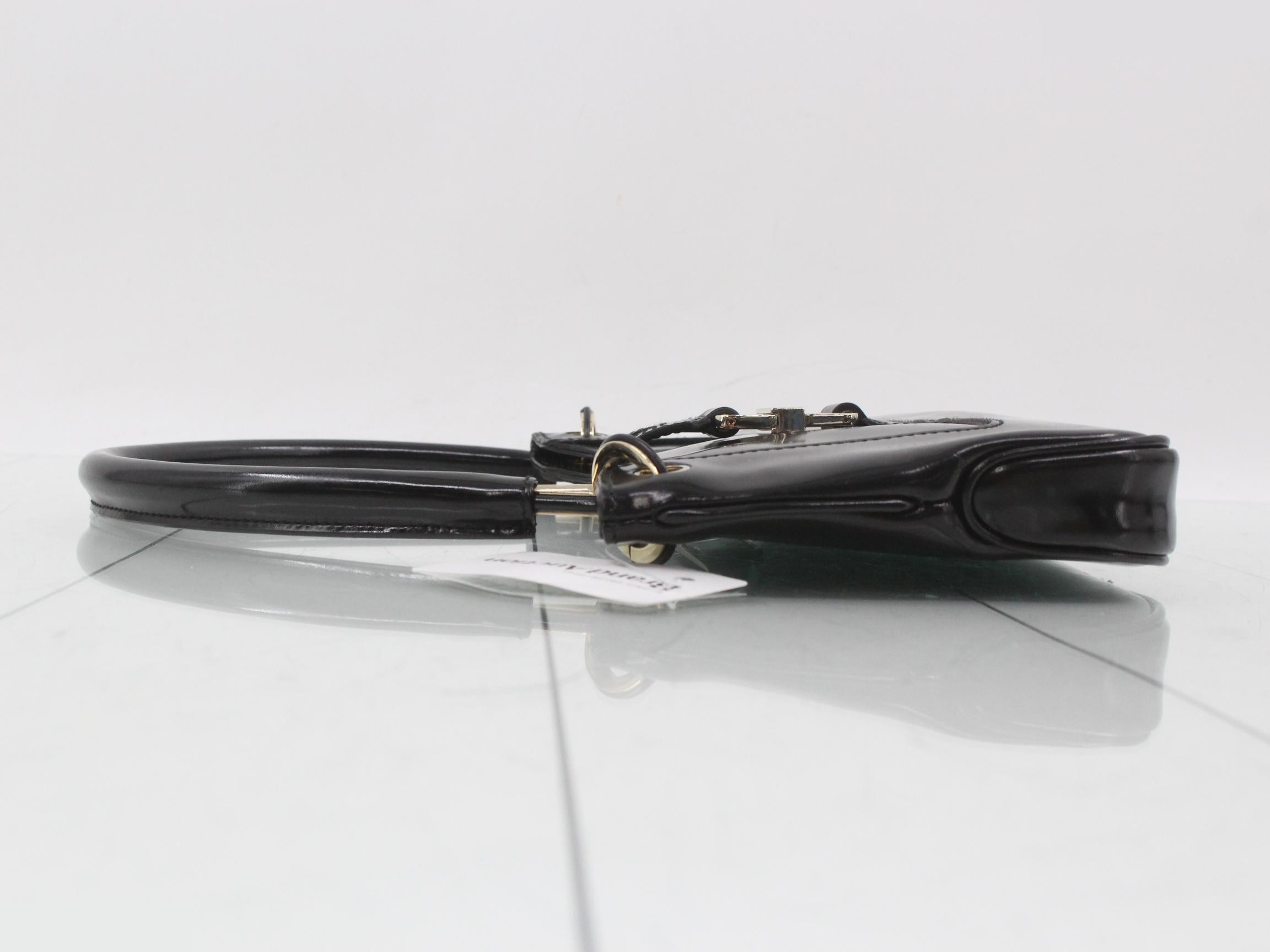 One-shoulder patent leather bag, shoulder bag — view 4