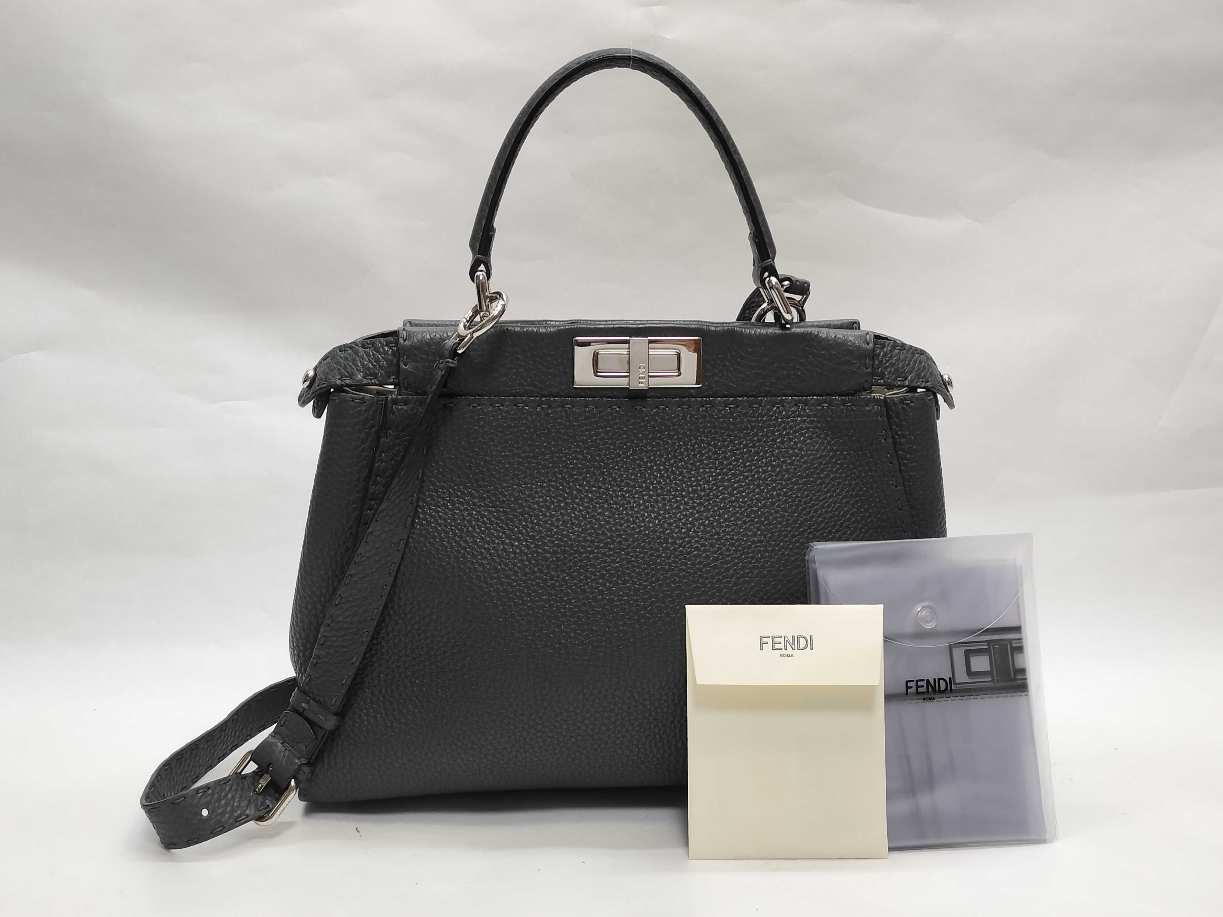 Peekaboo Selleria Leather Handbag