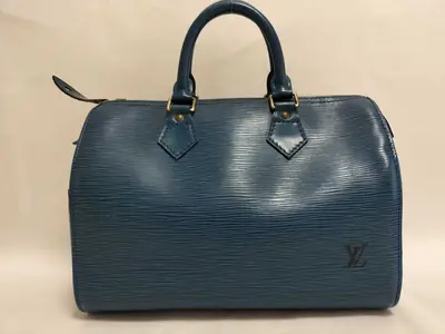 Epi Speedy 25 M43015 VI1903 Blue Handbag