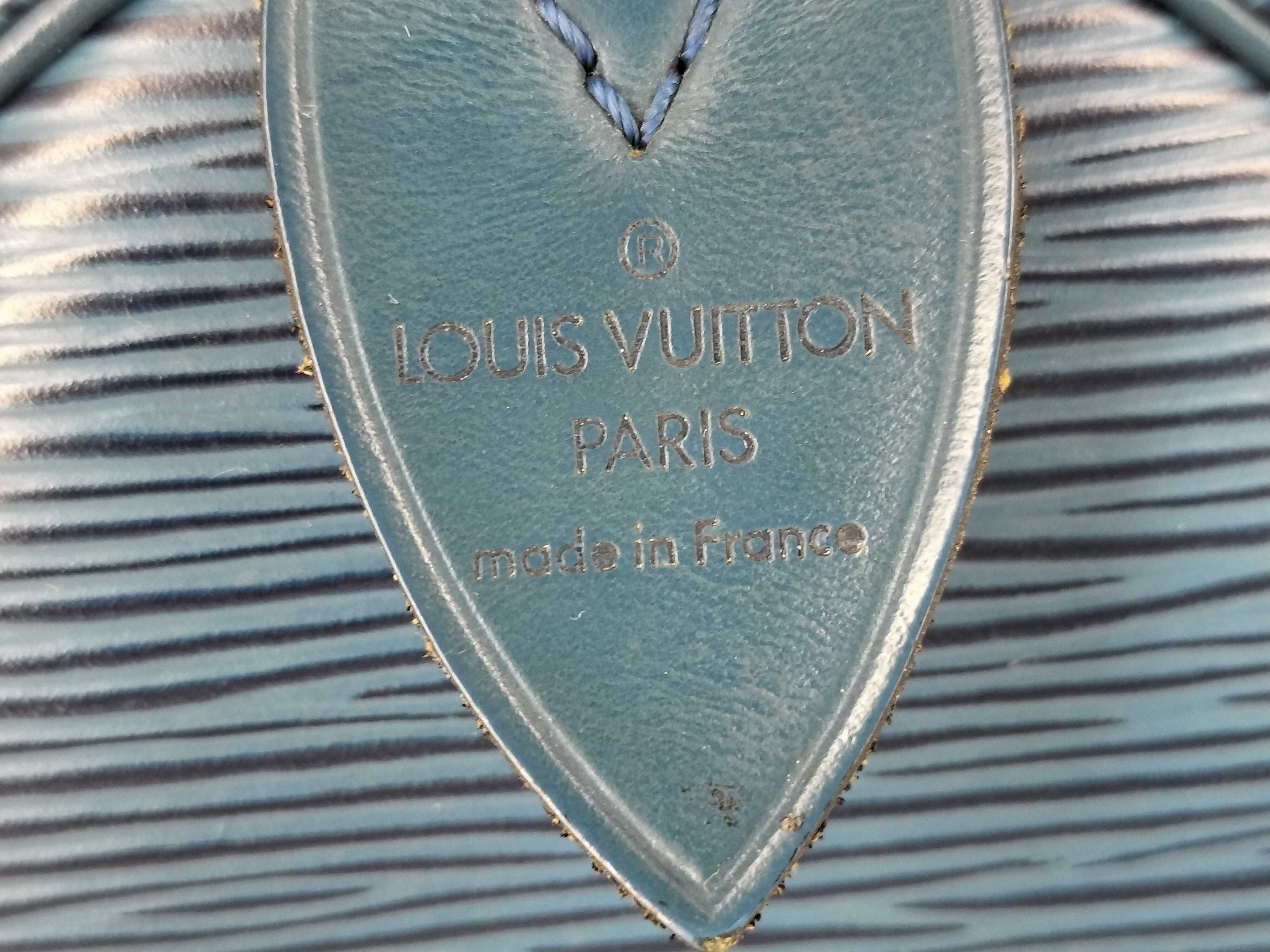 Epi Speedy 25 M43015 VI1903 Blue Handbag — view 12