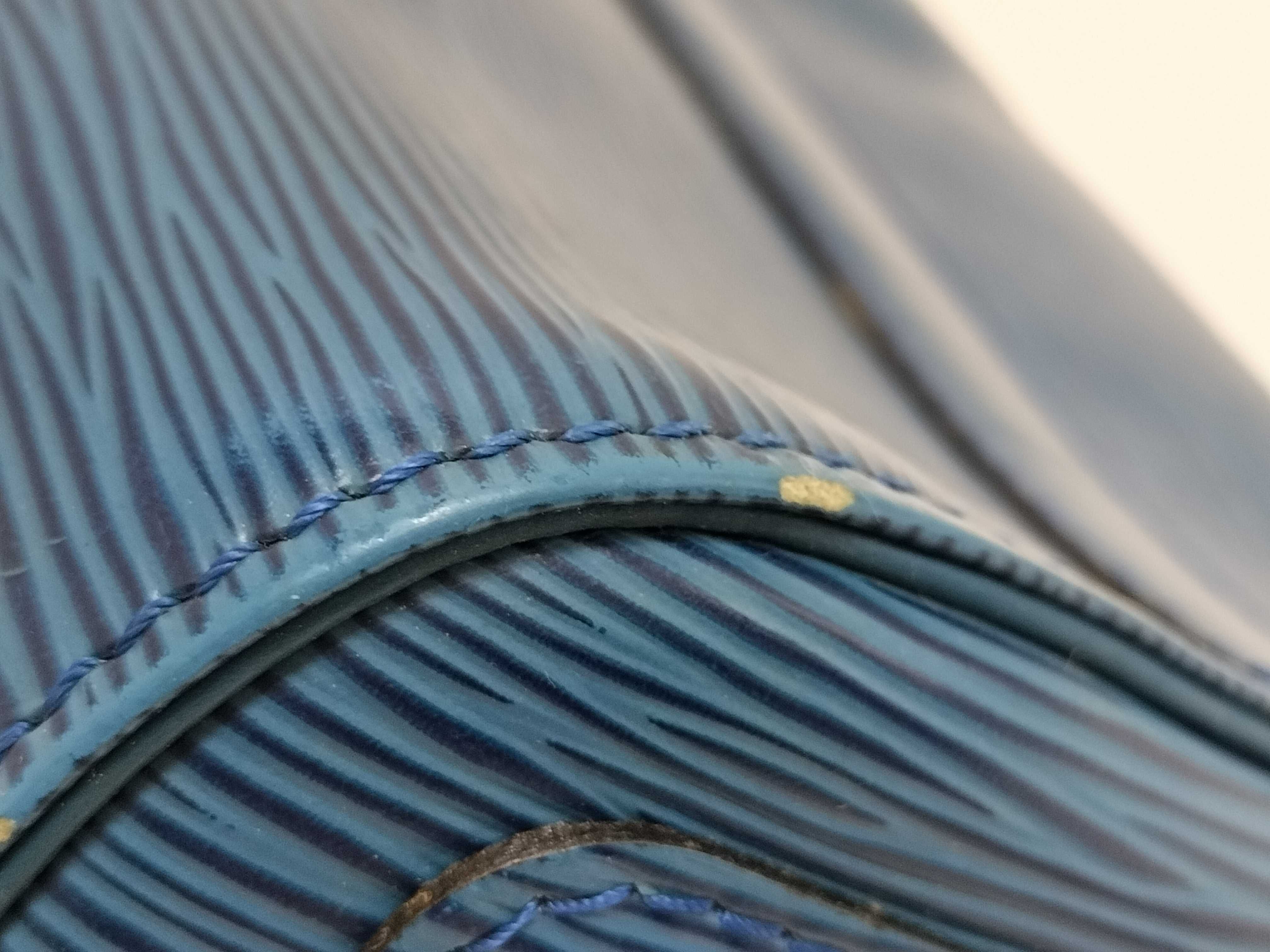 Epi Speedy 25 M43015 VI1903 Blue Handbag — view 7