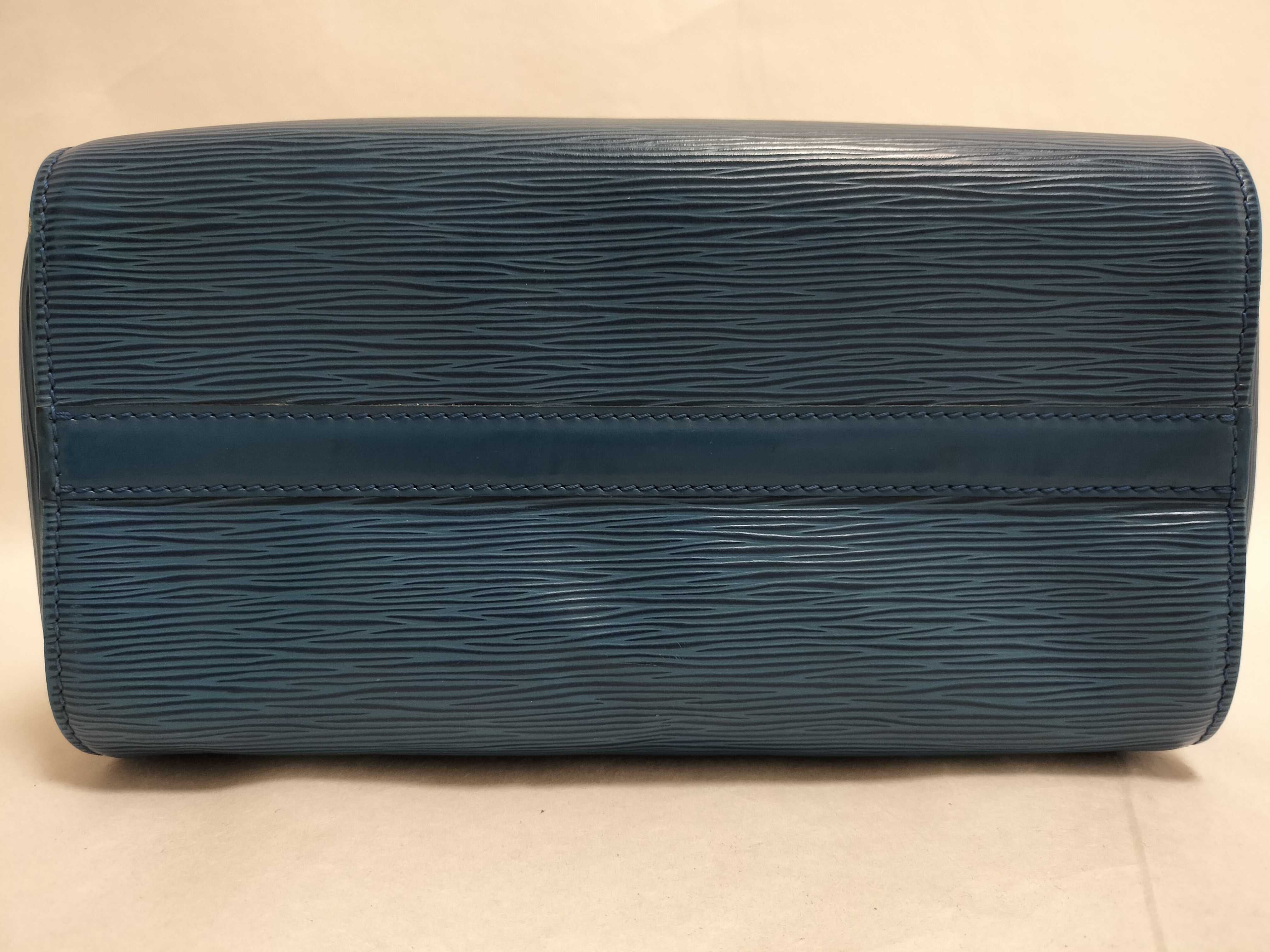 Epi Speedy 25 M43015 VI1903 Blue Handbag — view 8