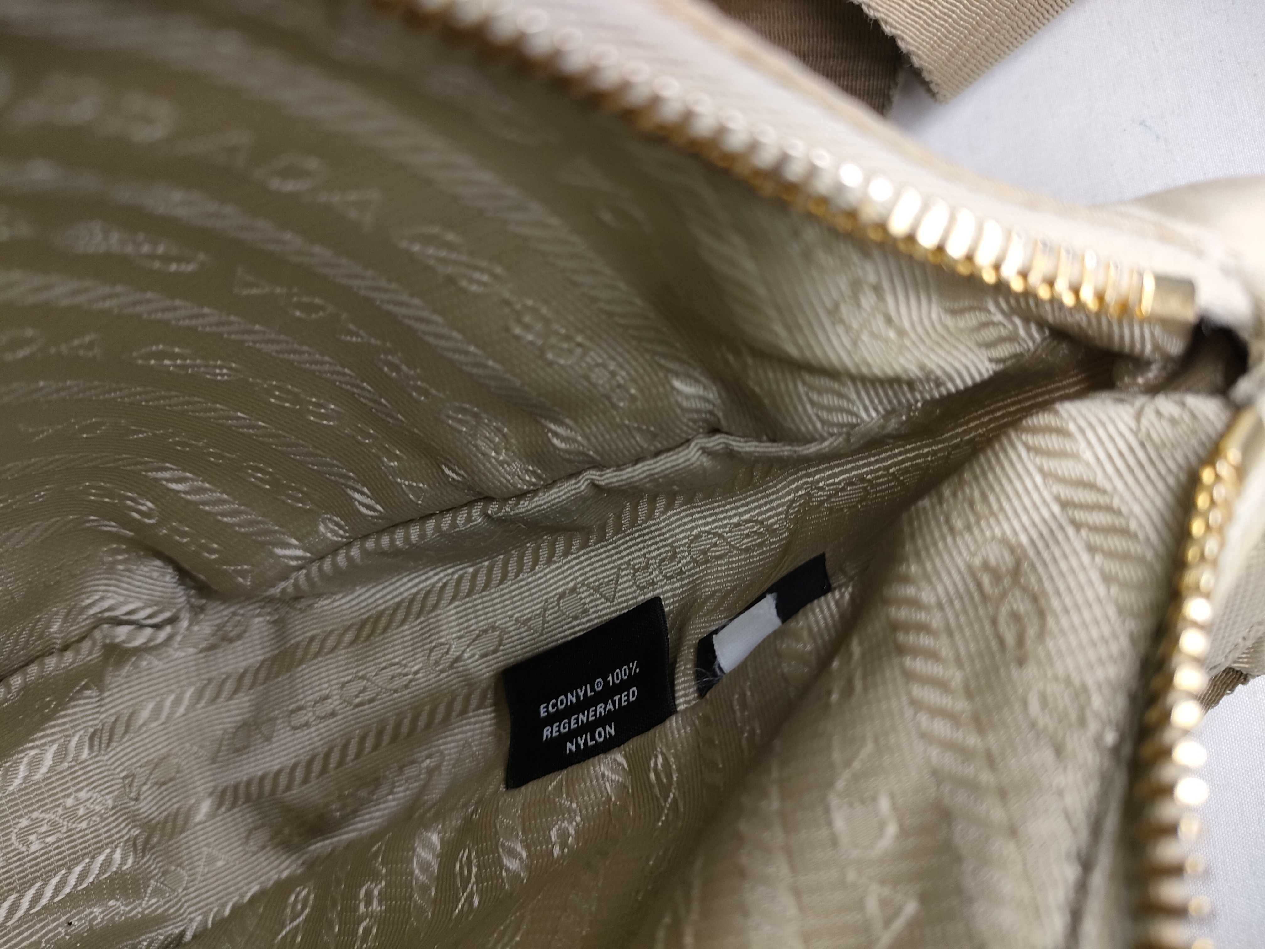 Nylon Triangle Logo Shoulder Bag — view 9