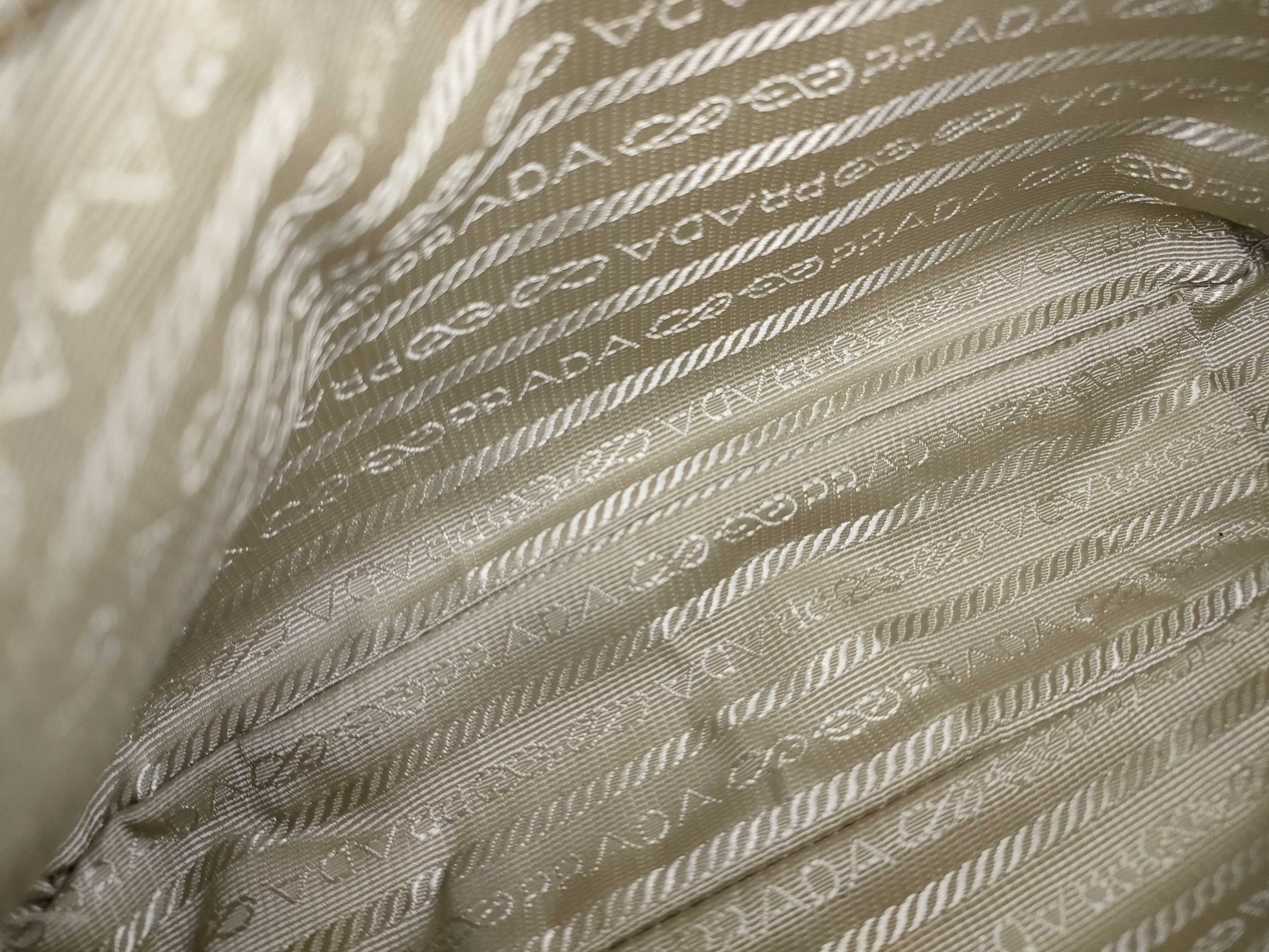 Nylon Triangle Logo Shoulder Bag — view 10