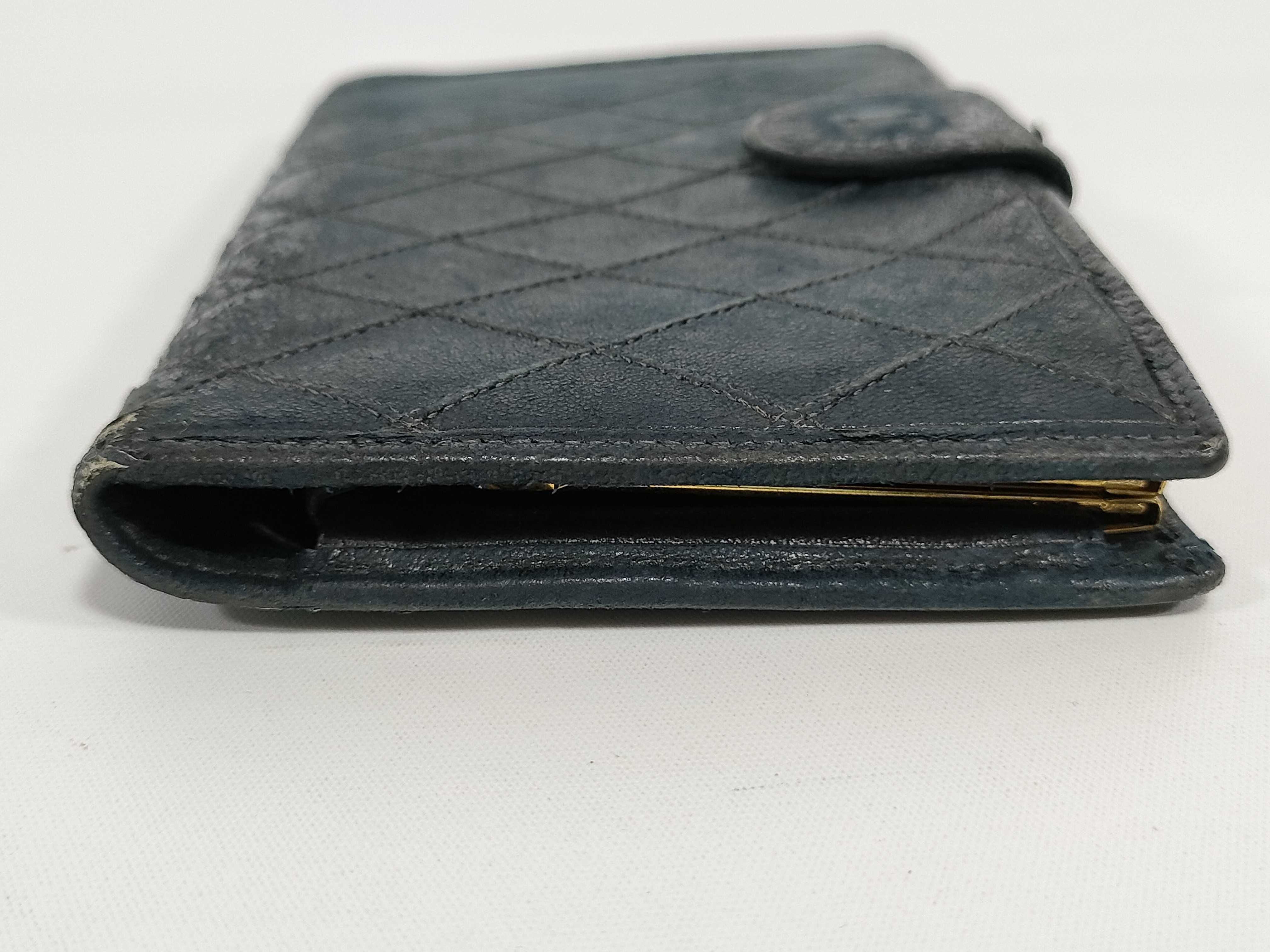 Matelassé Bicolore Long Wallet — view 3